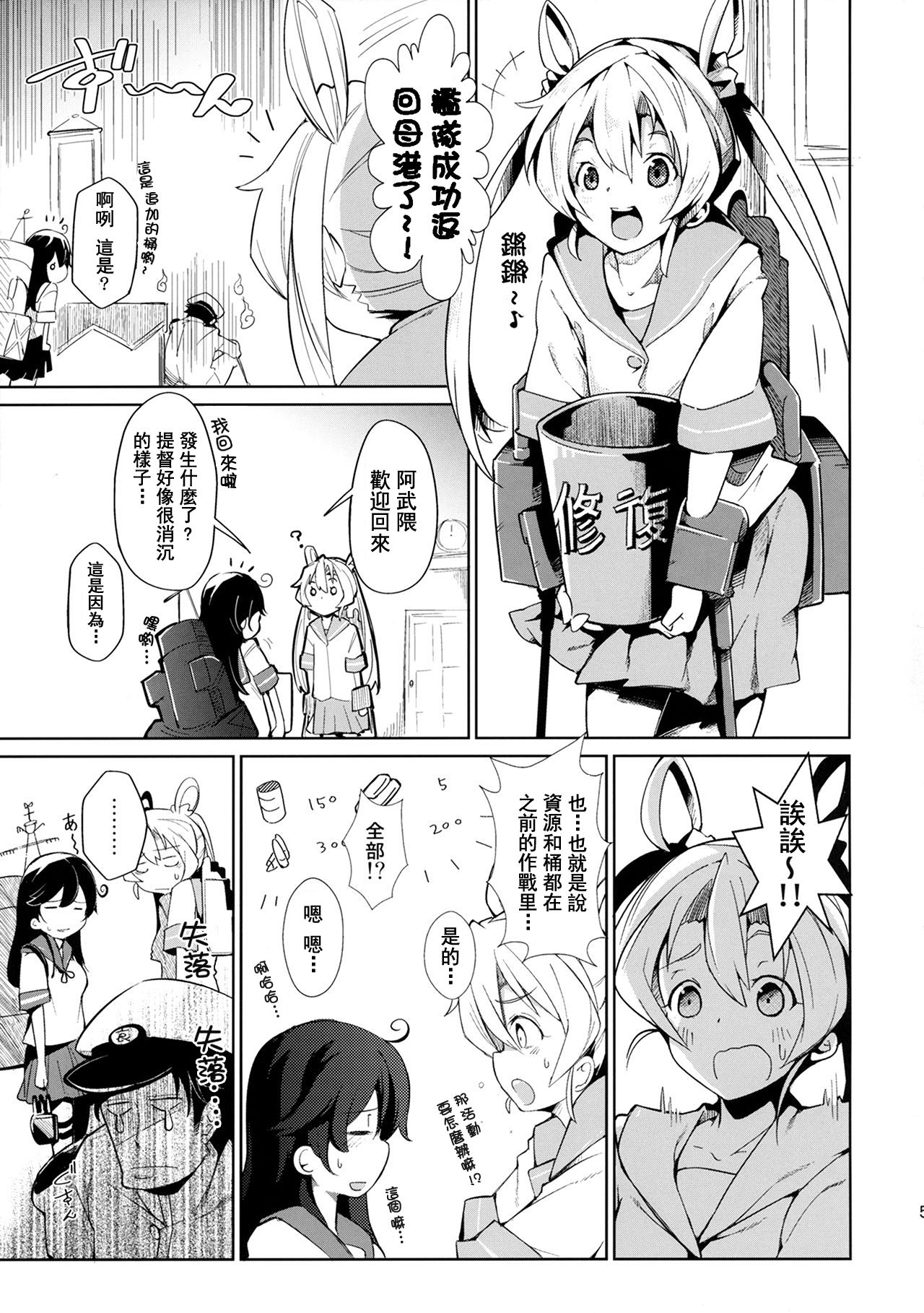 Teitoku no Fudeyasumi | 提督的休息日 page 5 full