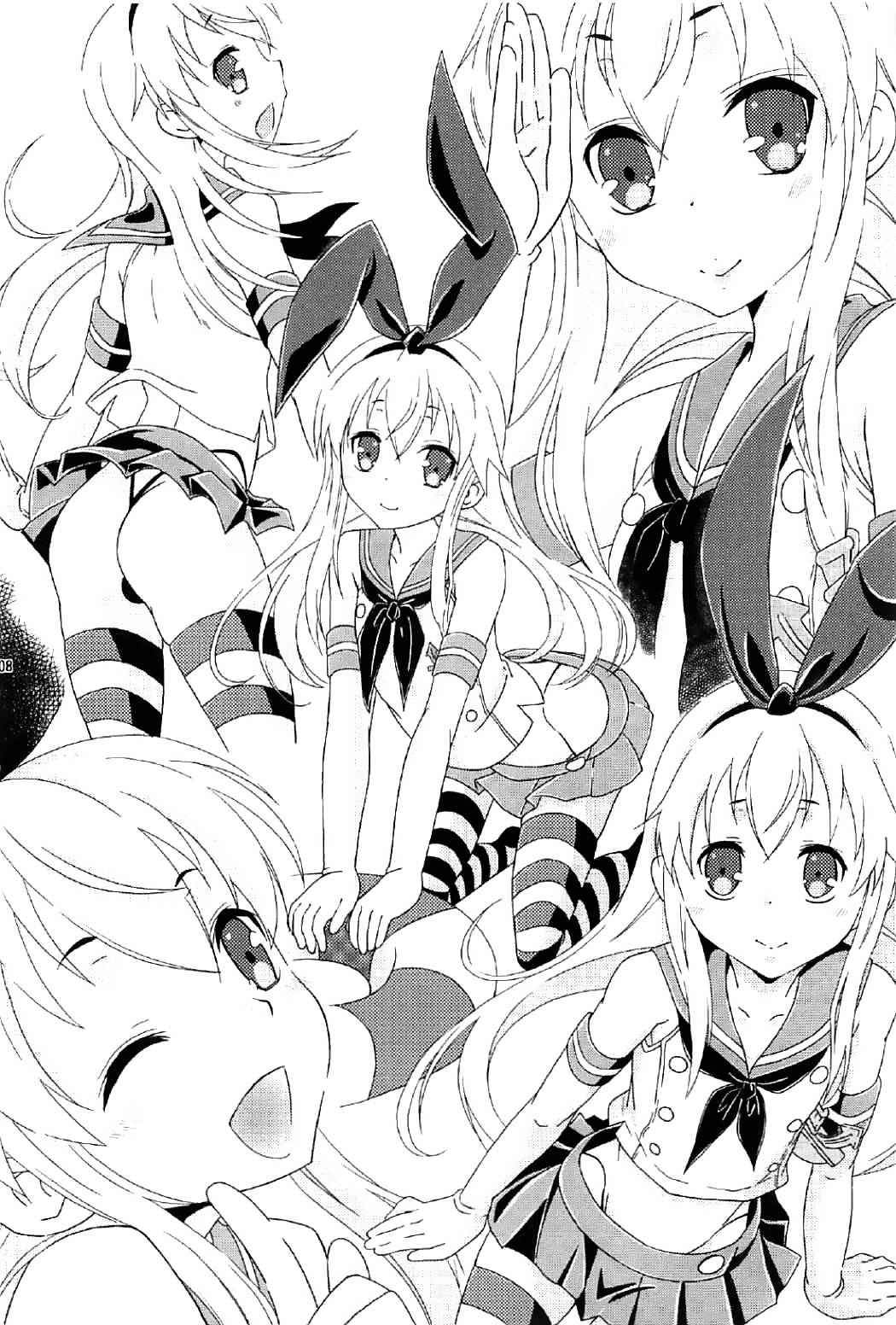 Josou Cos de Layer no Onnanoko o Tsurou toshite Shippai Shita Shimakaze-kun no Ohanashi. page 7 full