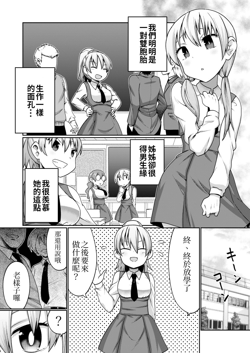 Futago Manga | 雙胞胎漫畫 page 1 full