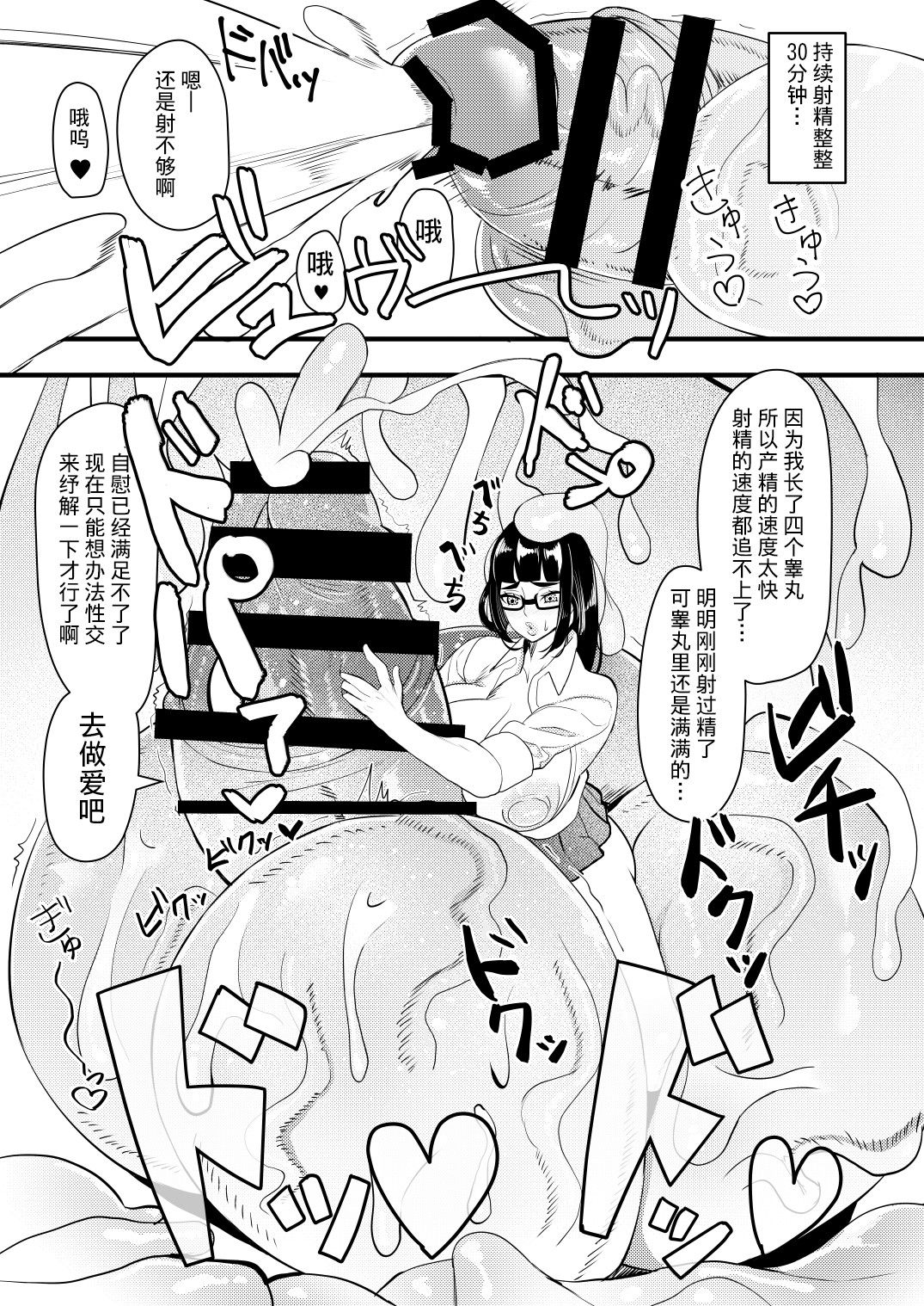 Bakukon Futanari Joshi - Aan Bakkyun Bakkyun Itsumo no Shasei Asobi page 4 full