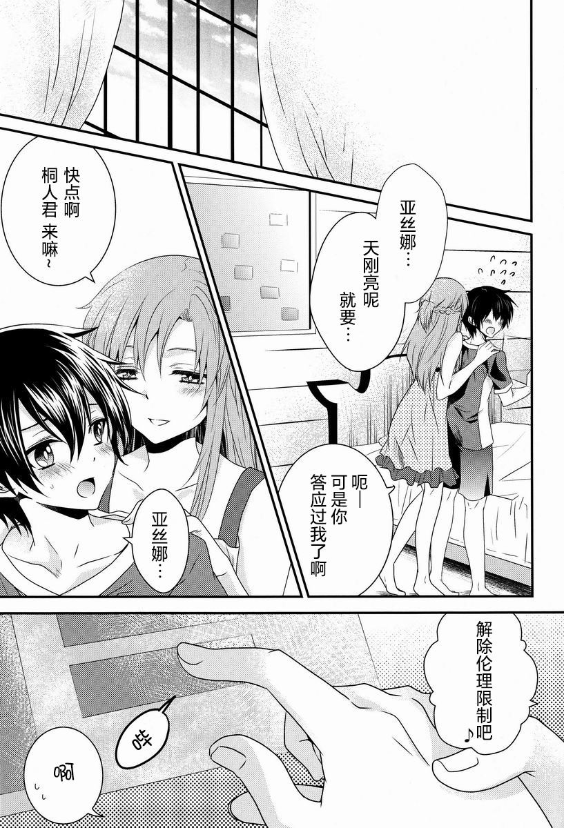 Koisuru Asuna wa Setsunakute Kirito-kun o Omou Totsui Ijiwaru Shichauno | 热恋中的亚斯娜想与桐人这样那样 page 3 full