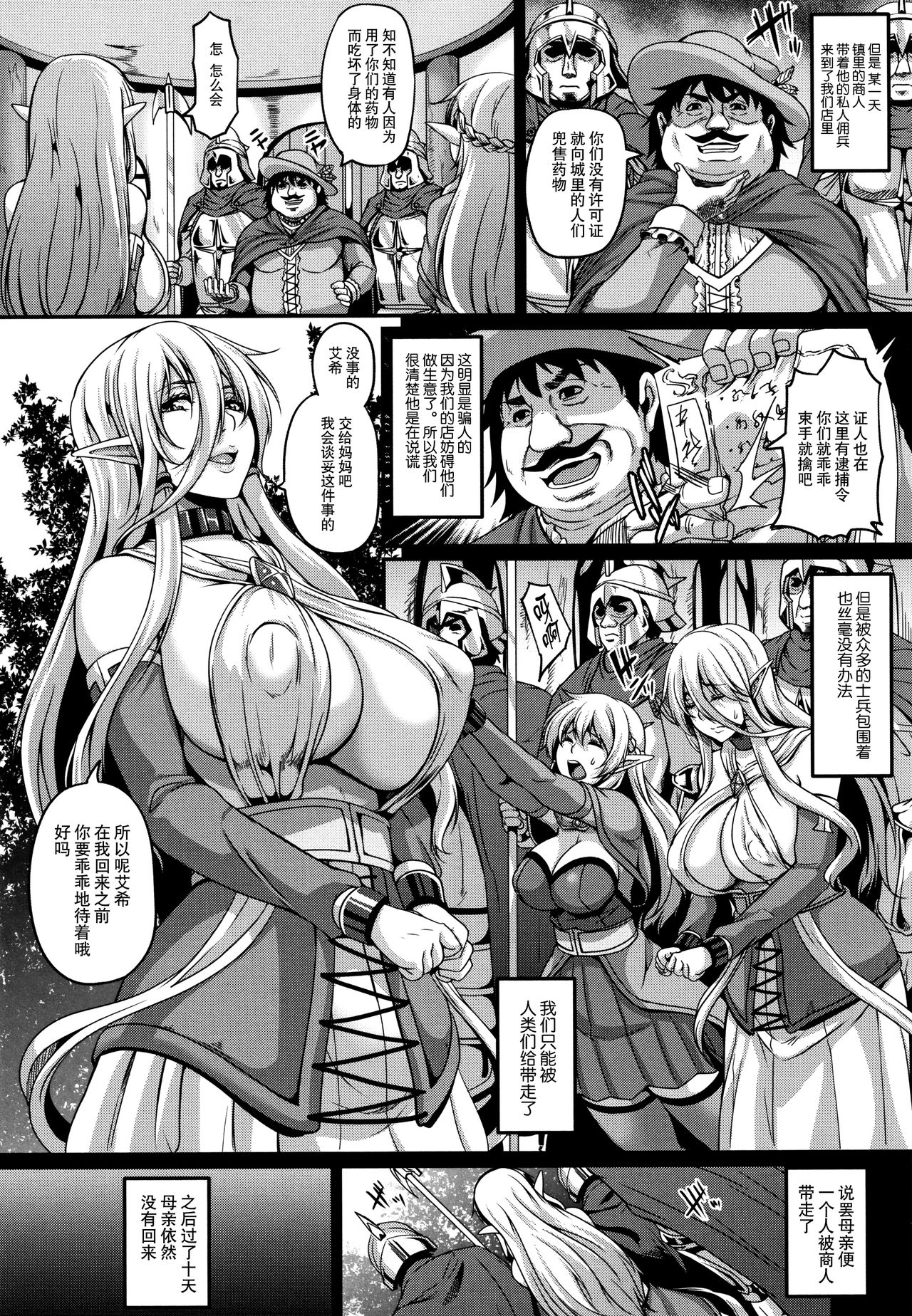 Aijou no Injoku Elf |Chinese page 8 full
