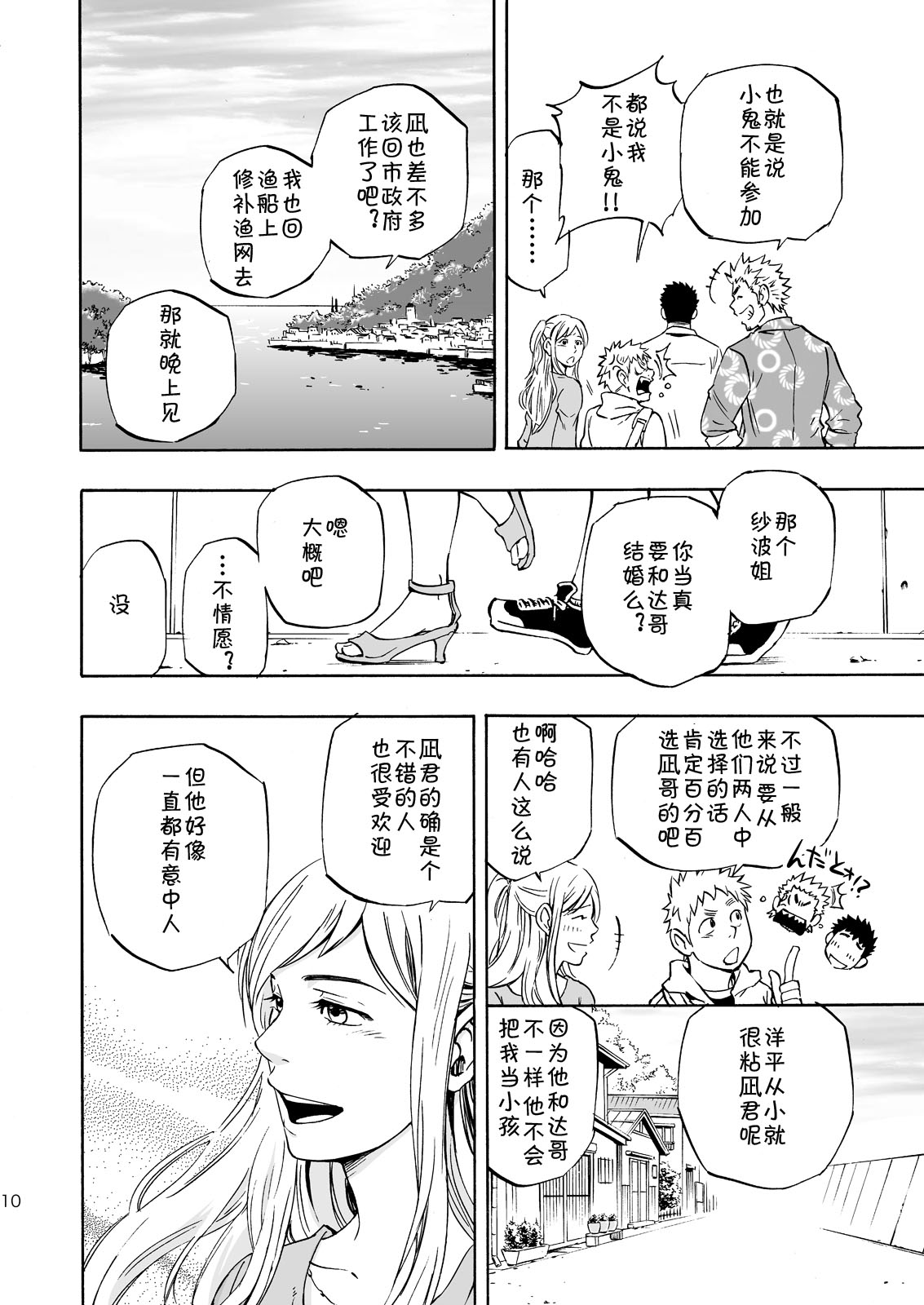 Ookami-sama no Iru Shima | 狼神所在之岛 page 8 full