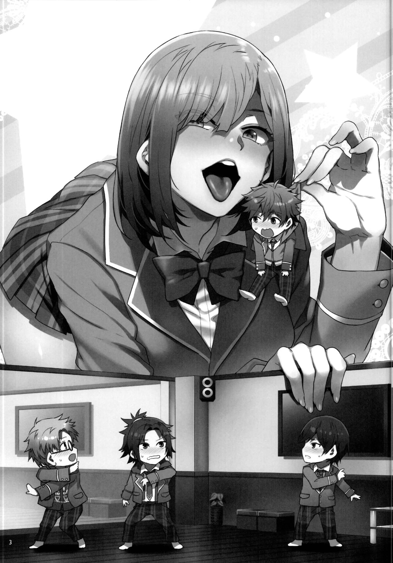 Yumenosaki Gakuin no Tenkousei-chan ga Idol no Tamago o Kuiarashiteru tte Hontou desu ka!? page 3 full