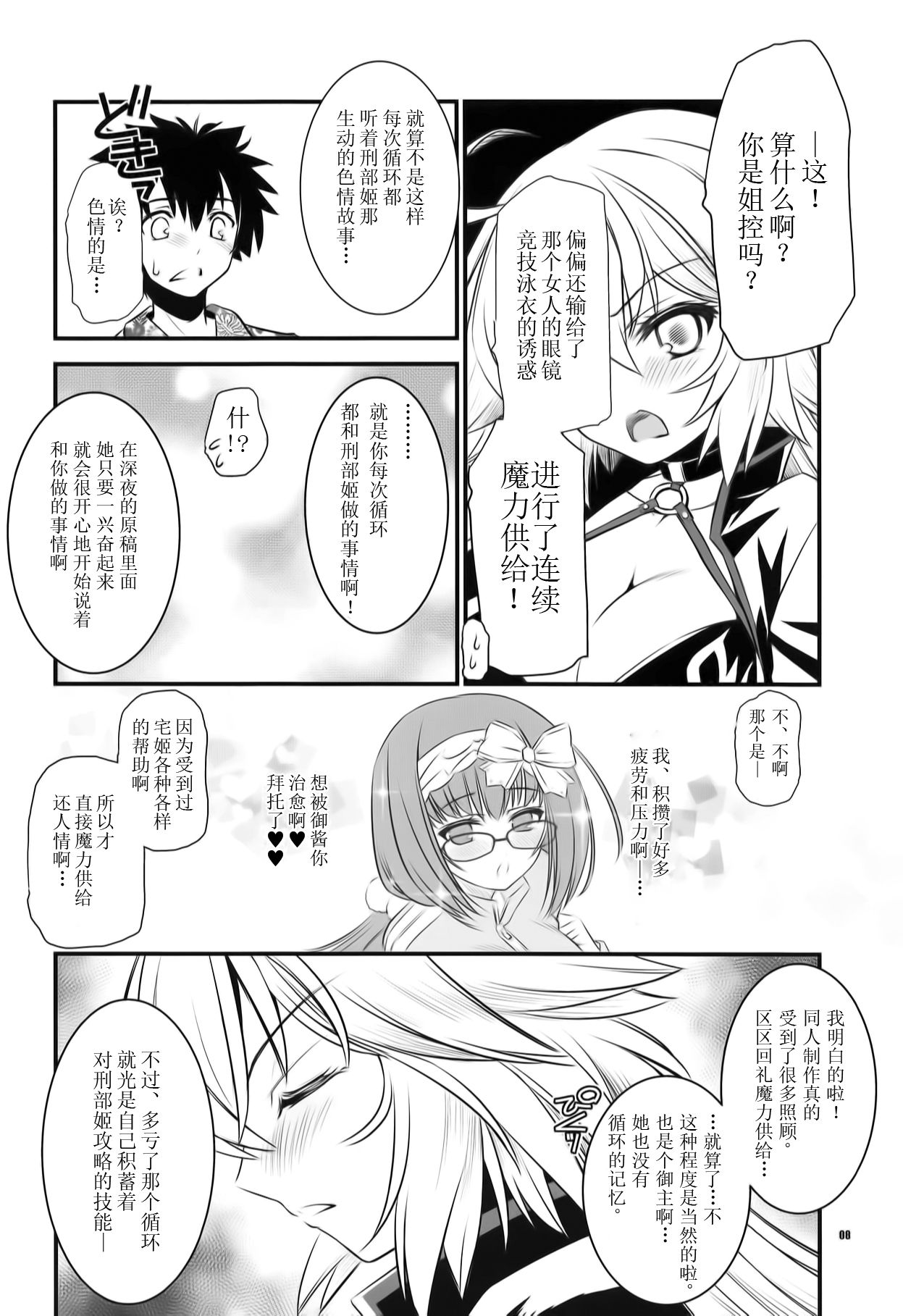 Waga Honoo de Oborejininasai page 8 full