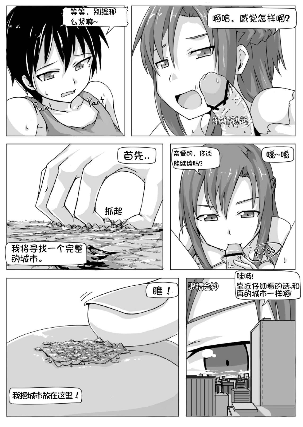 Size Henkou de Asuna ga Yaritai Houdai Online | 体型变化任性的亚丝娜网络游戏 page 8 full