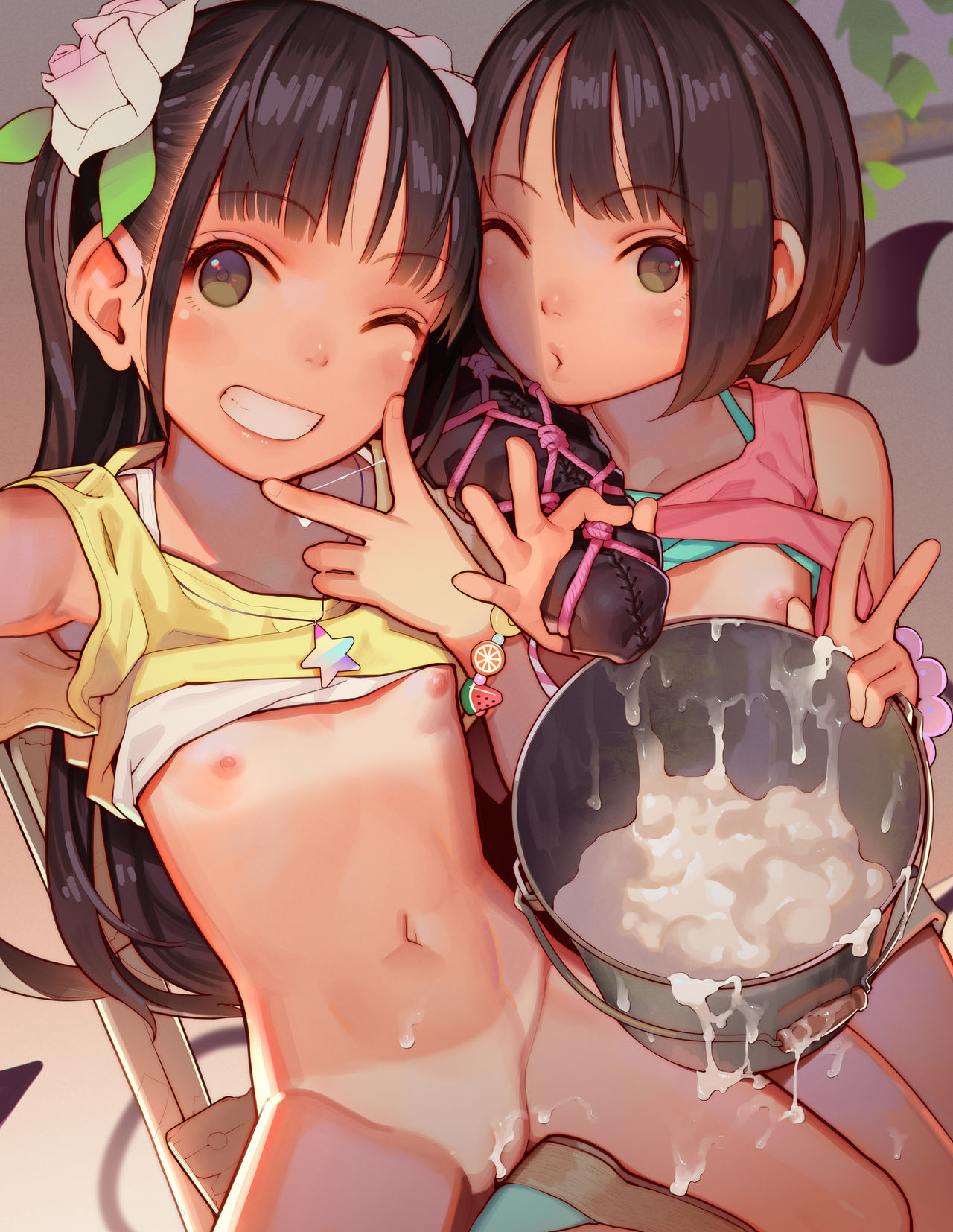 Tiny Evil chans! 2 -Mujaki de Zankoku na Shoujo-tachi no Ecchi na Tanpenshuu- page 2 full