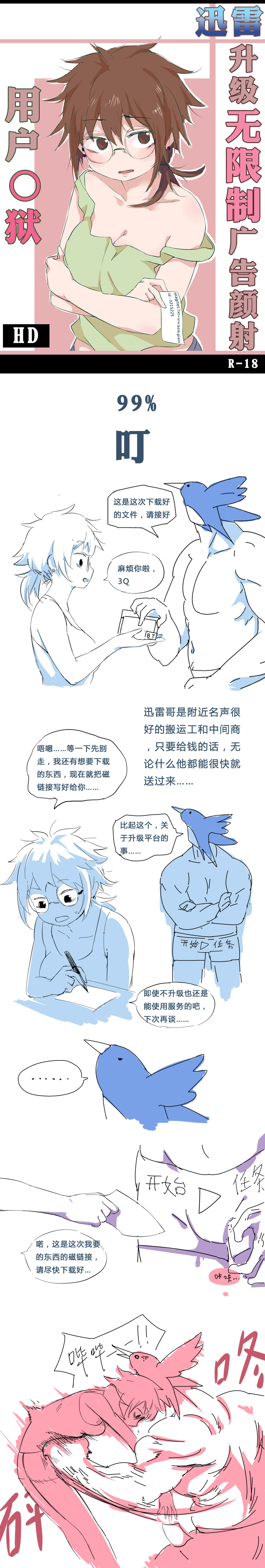 用户奸狱~迅雷升级の无限制广告颜射~ page 2 full