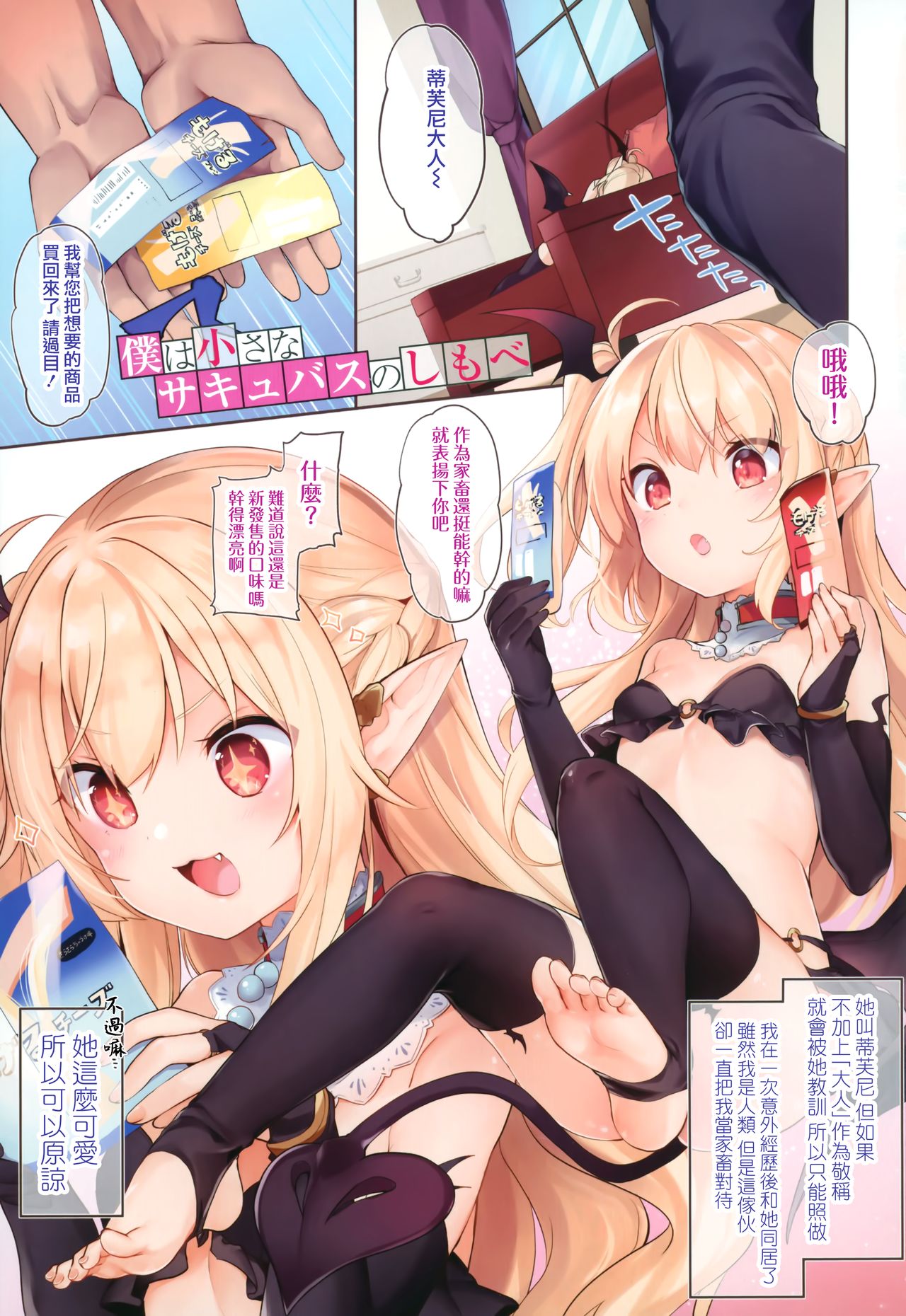 Boku wa Chiisana Succubus no Shimobe - I am a slave of a small succubus page 5 full