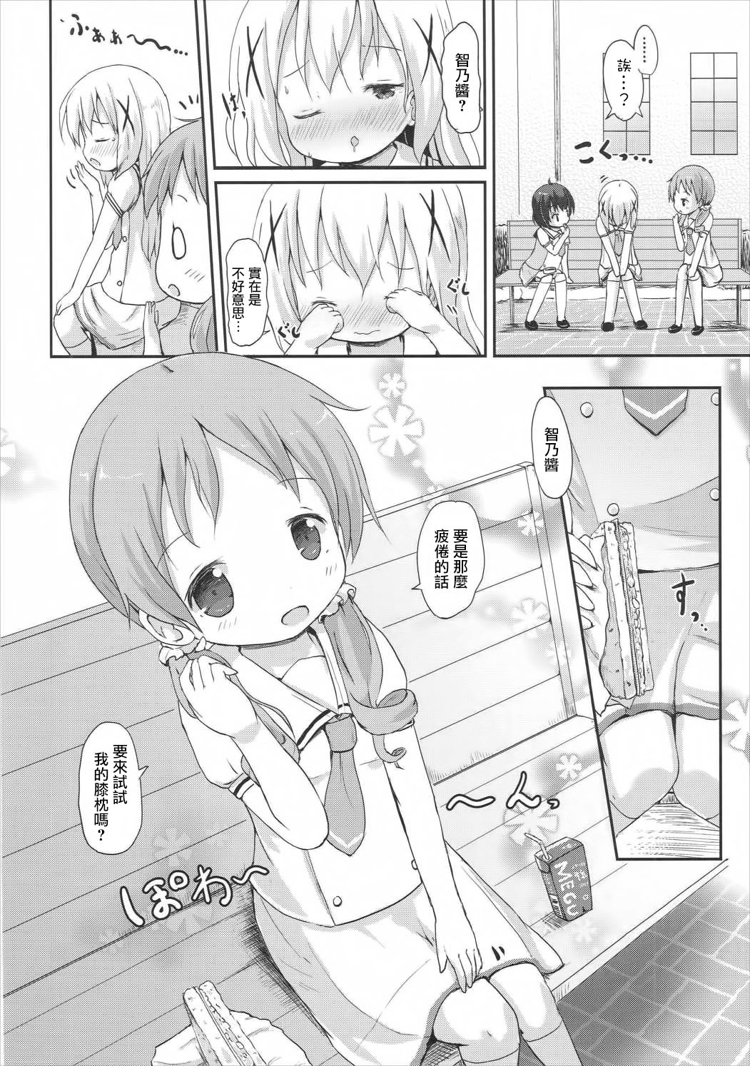 Moshikashite, Chino-chan Onesho Shichatta no?? 2 page 8 full