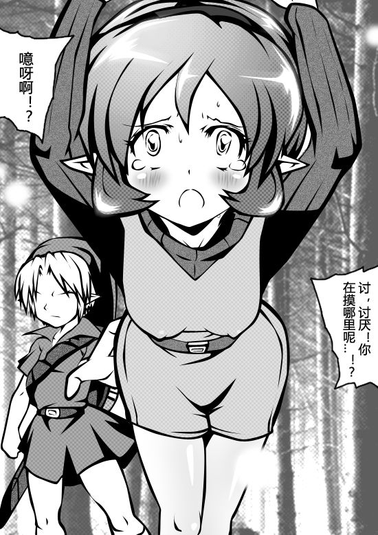 Zelda Kenja Shinpan page 10 full