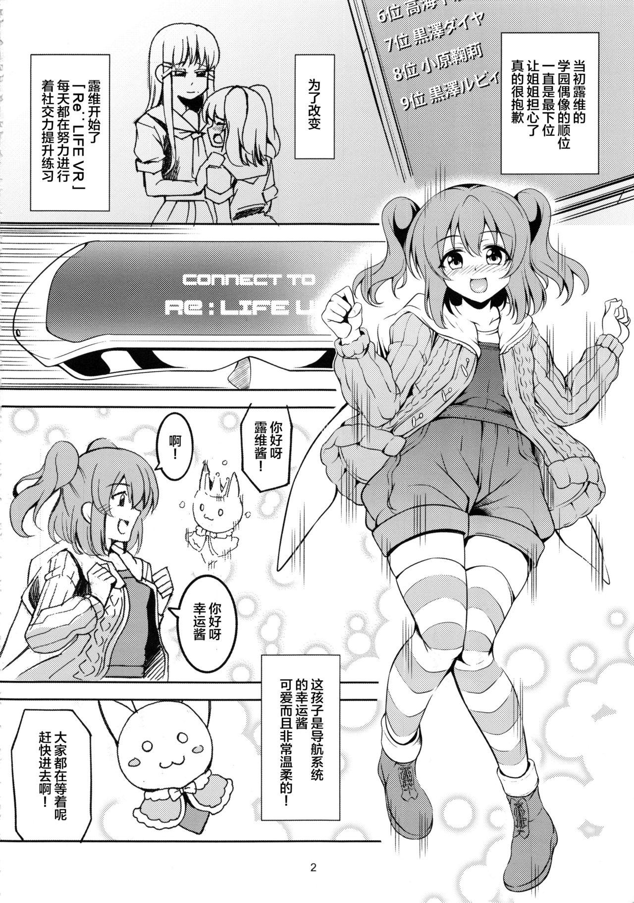 Idol Saiin Rakuen VR CASE1: Kurosawa Ruby page 4 full