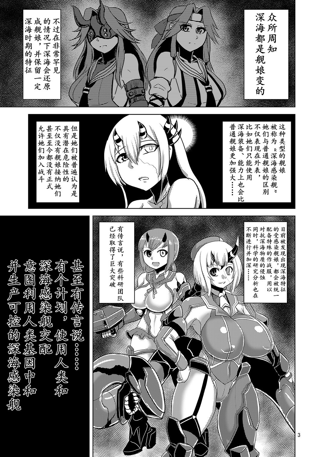 HYBREED ~Shinkai Tsuki Kanmusu Shussan Kiroku~ | 舰娘深海化受孕出产记录 page 3 full