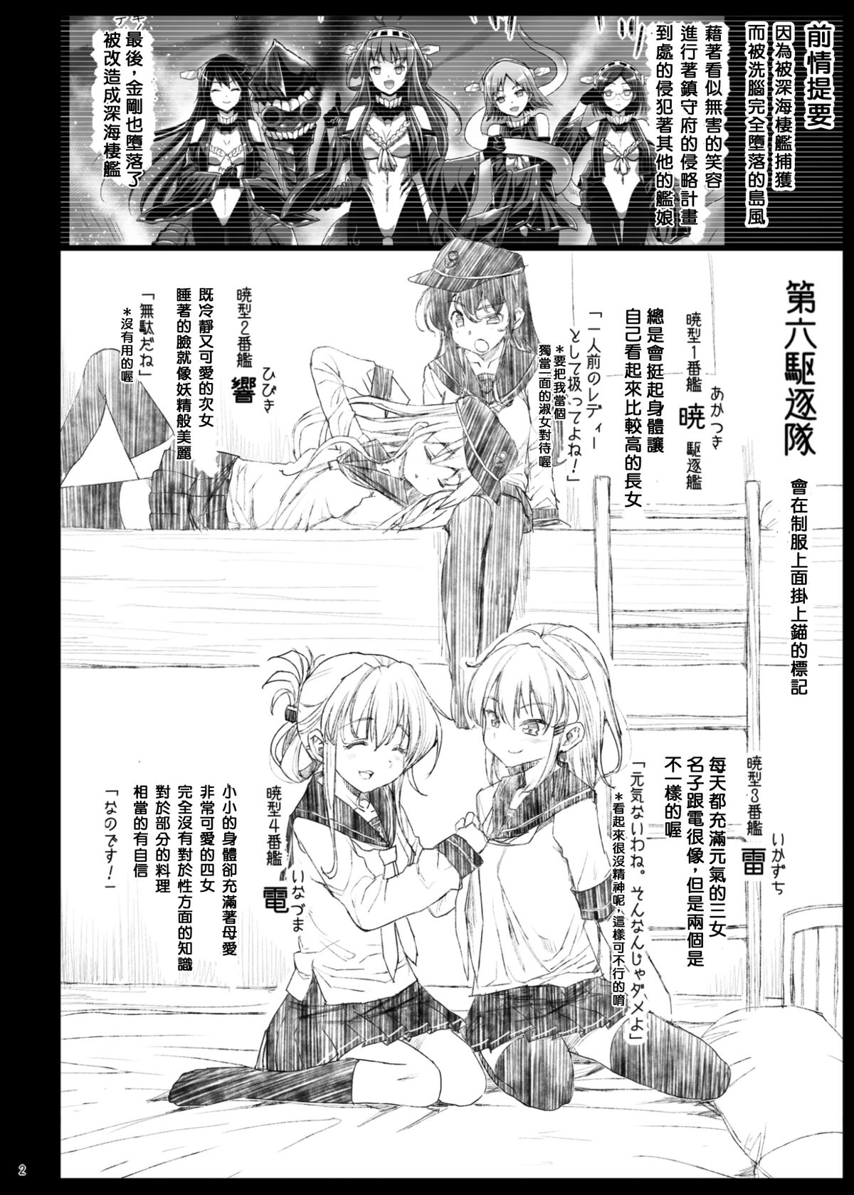 Akuochi Shimakaze 5 ~Ero Shokushu ni Otosareru Kanmusu~ page 3 full