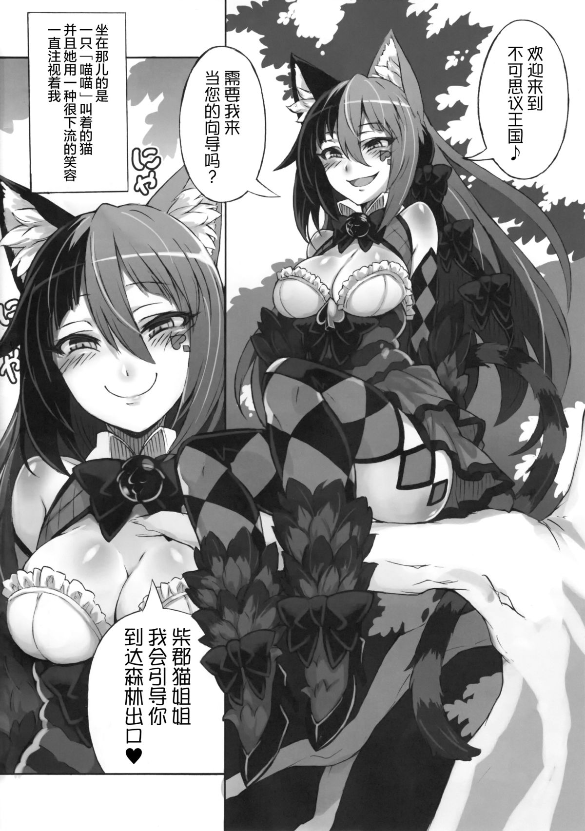 Mamono Musume Zukan Higai Houkoku ~Cheshire Neko no Oidemase Fushigi no Kuni~ page 5 full