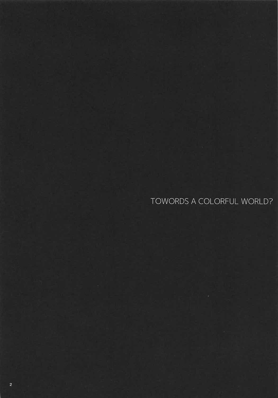 TOWARDS A COLORFUL WORLD? page 4 full