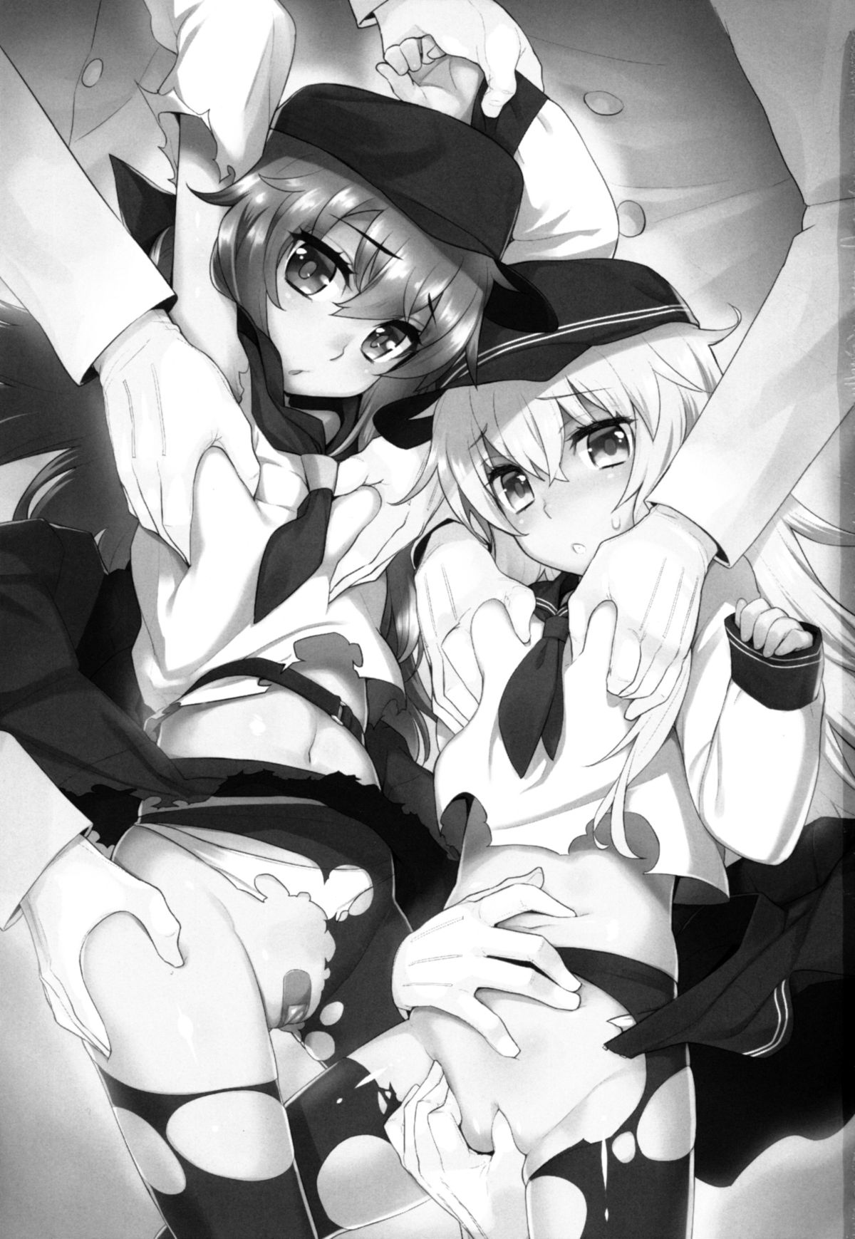 Ofuro Kantai Yon Akatsuki-chan to Hibiki-chan page 4 full