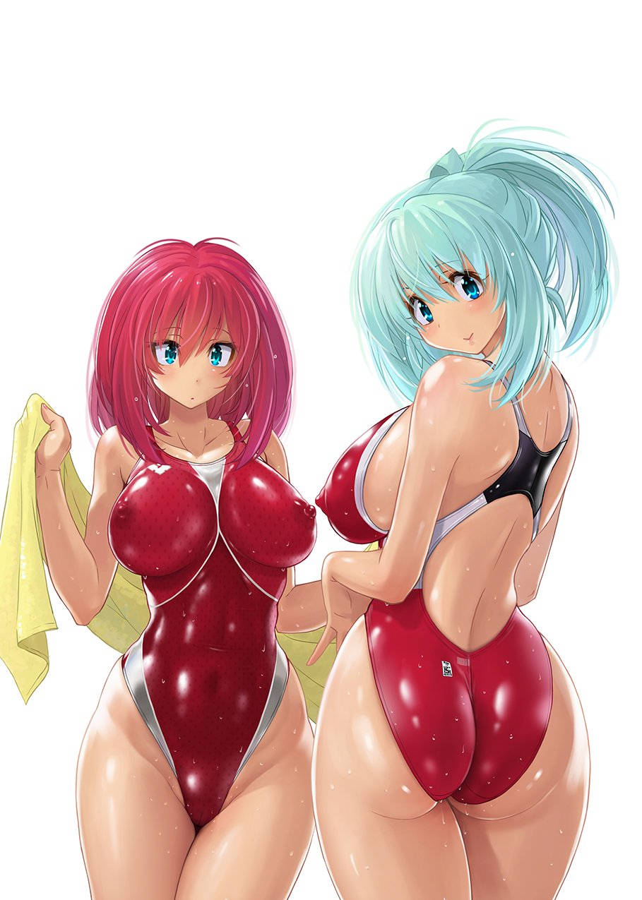 Micchaku Seiheki ~Pitapita Kyouei Mizugi Selection~ page 2 full