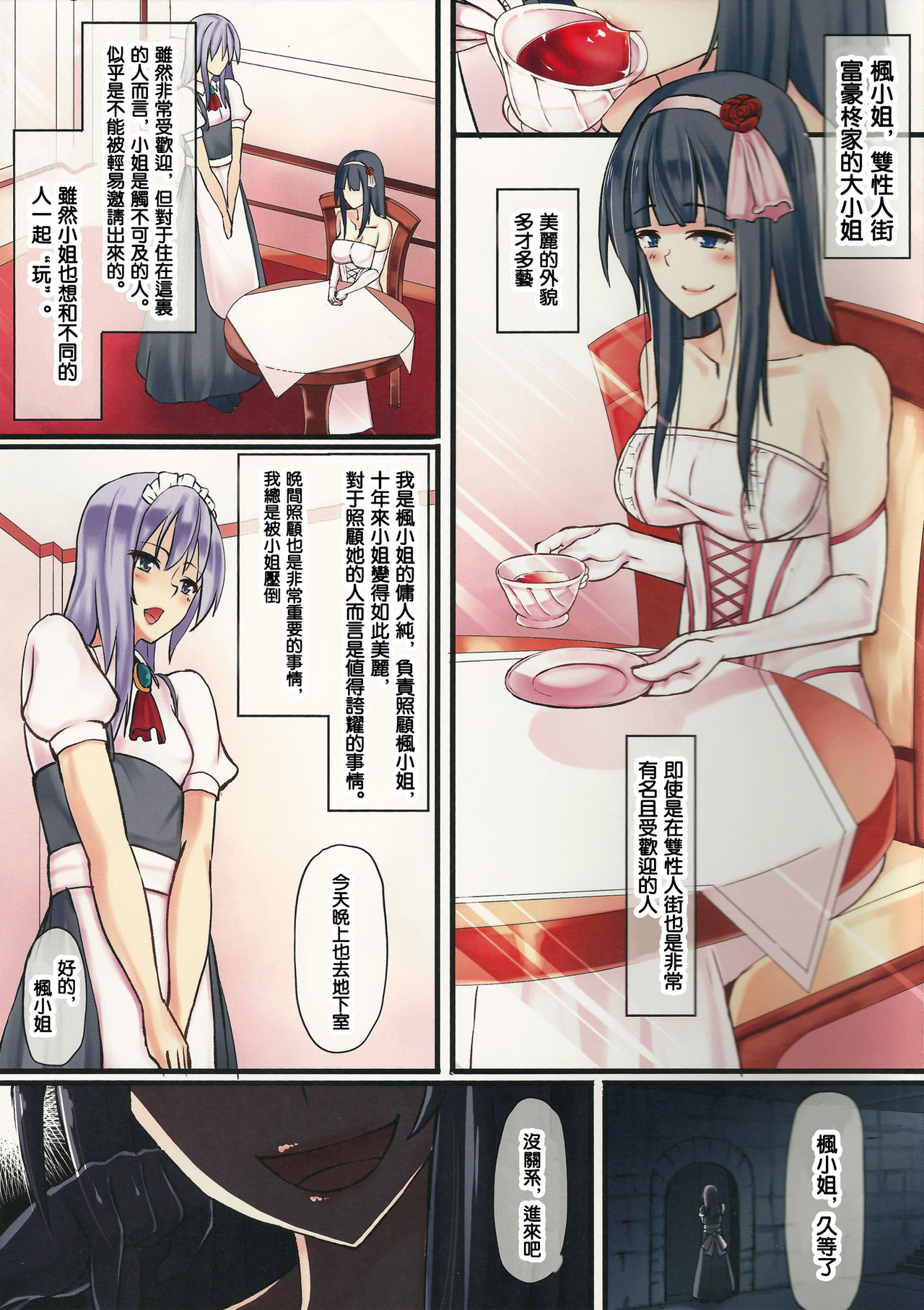 Ojou-sama to Shiyounin page 3 full