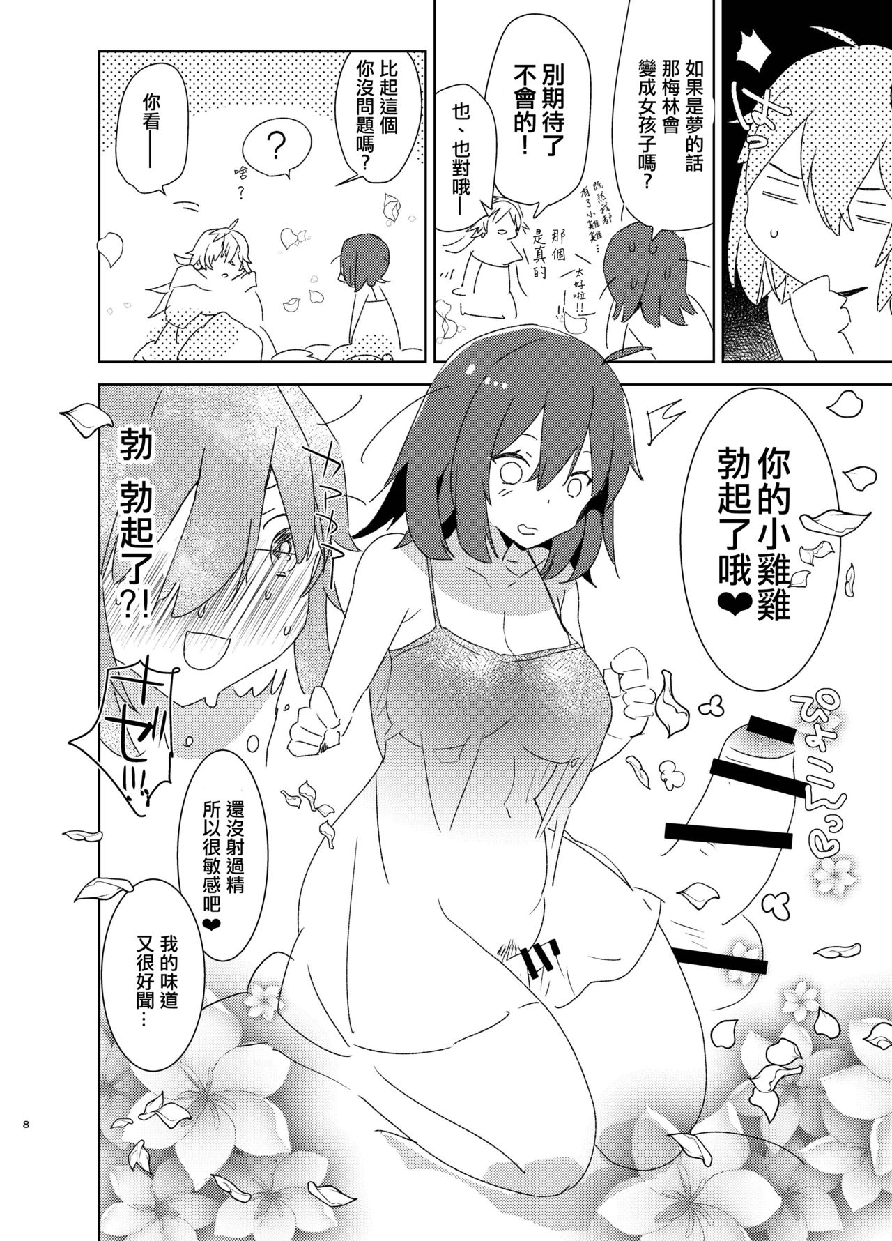 Doutei Futanari Master Gudako vs Anal Shojo Muma Merlin page 8 full