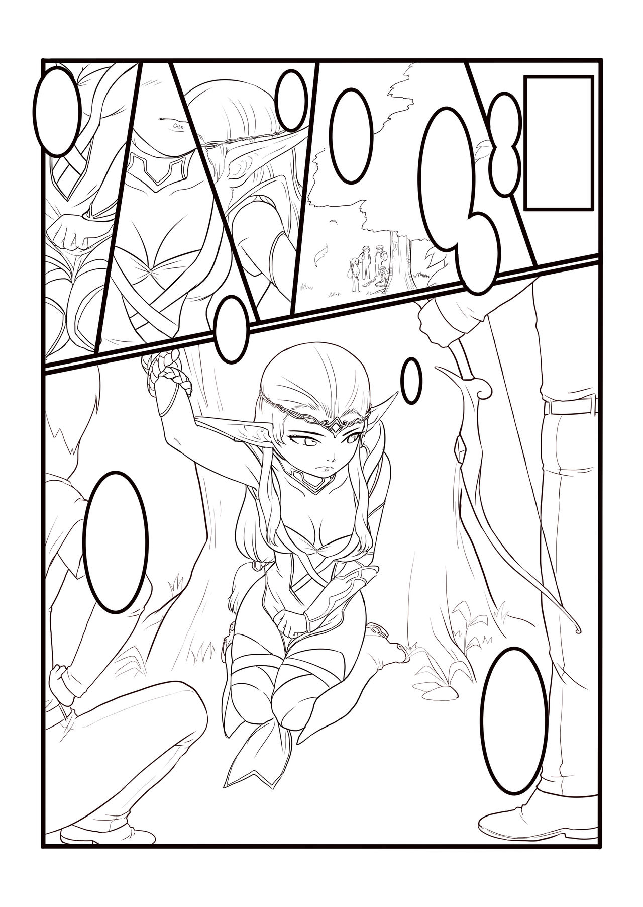 【龙之谷：破晓奇兵H】奈尔文的沉沦 page 1 full