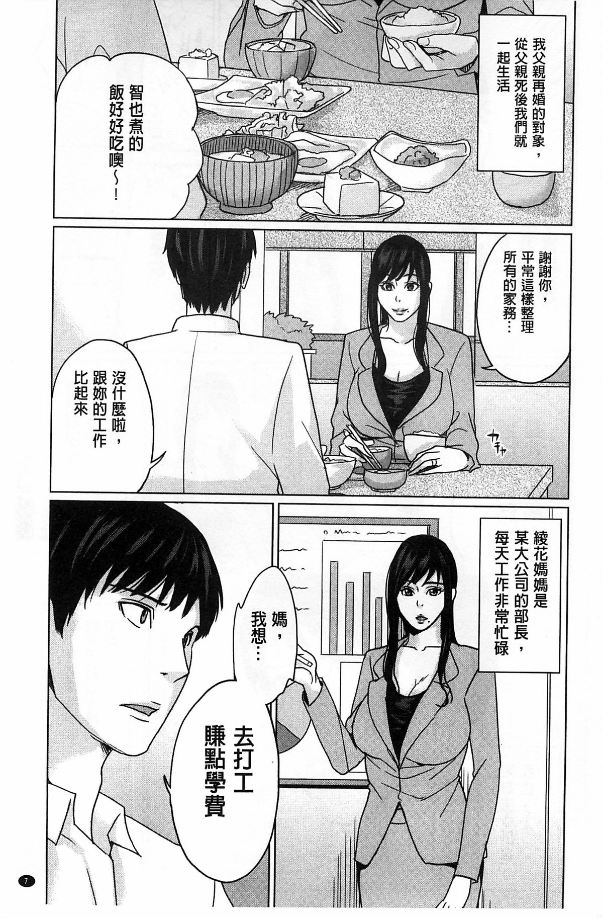 Delivery Mama ~Midara na Ore no Gibo-san~ | 外約媽媽 page 8 full