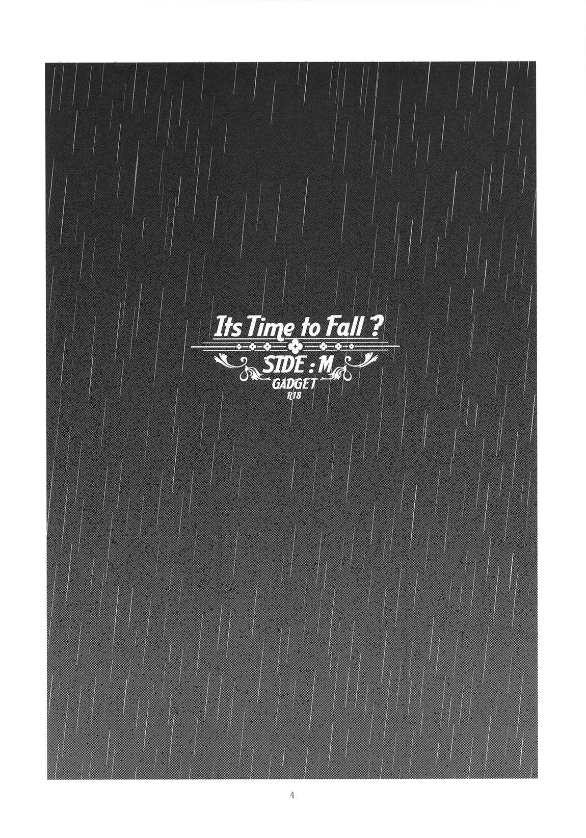 Its Time to Fall? SIDE:M page 4 full