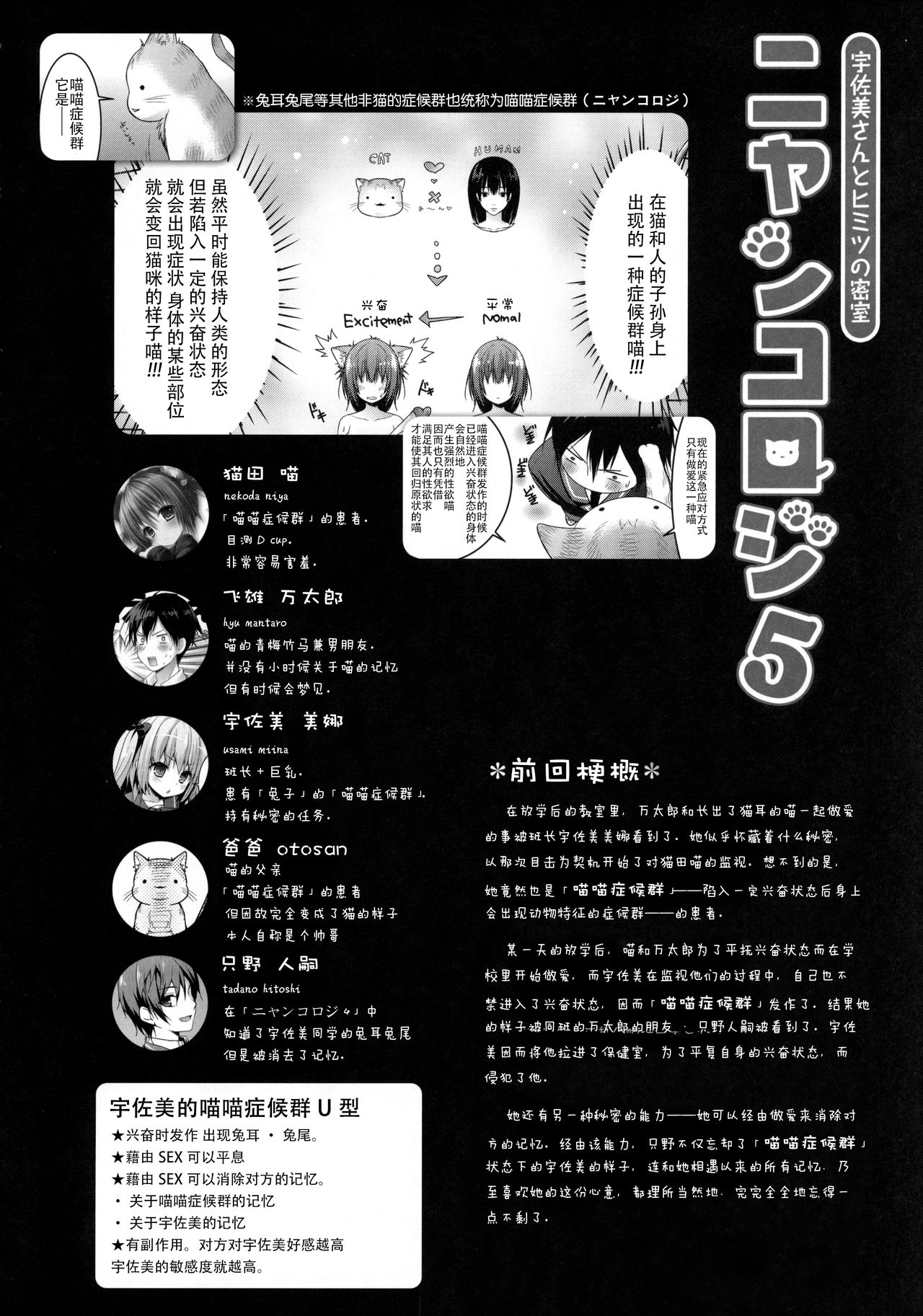 Nyancology 5 -Usami-san to Himitsu no Misshitsu- page 6 full