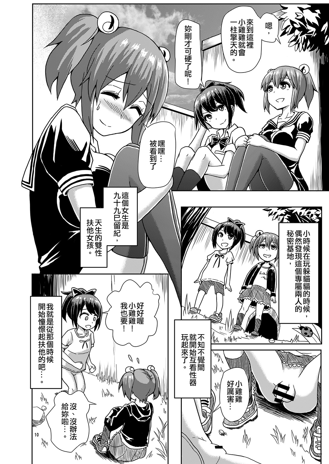 Issho ni Futanari Practice | 一起來做雙性扶他練習 page 9 full