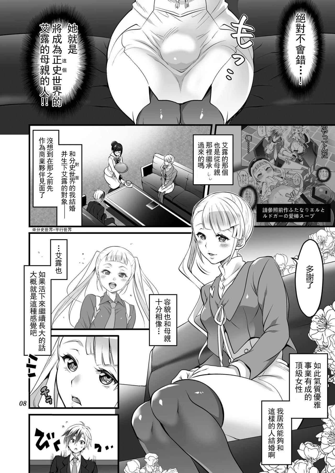 Futanari Lara to Kozukuri Sex | 和扶她拉爾一起造孩子 page 8 full
