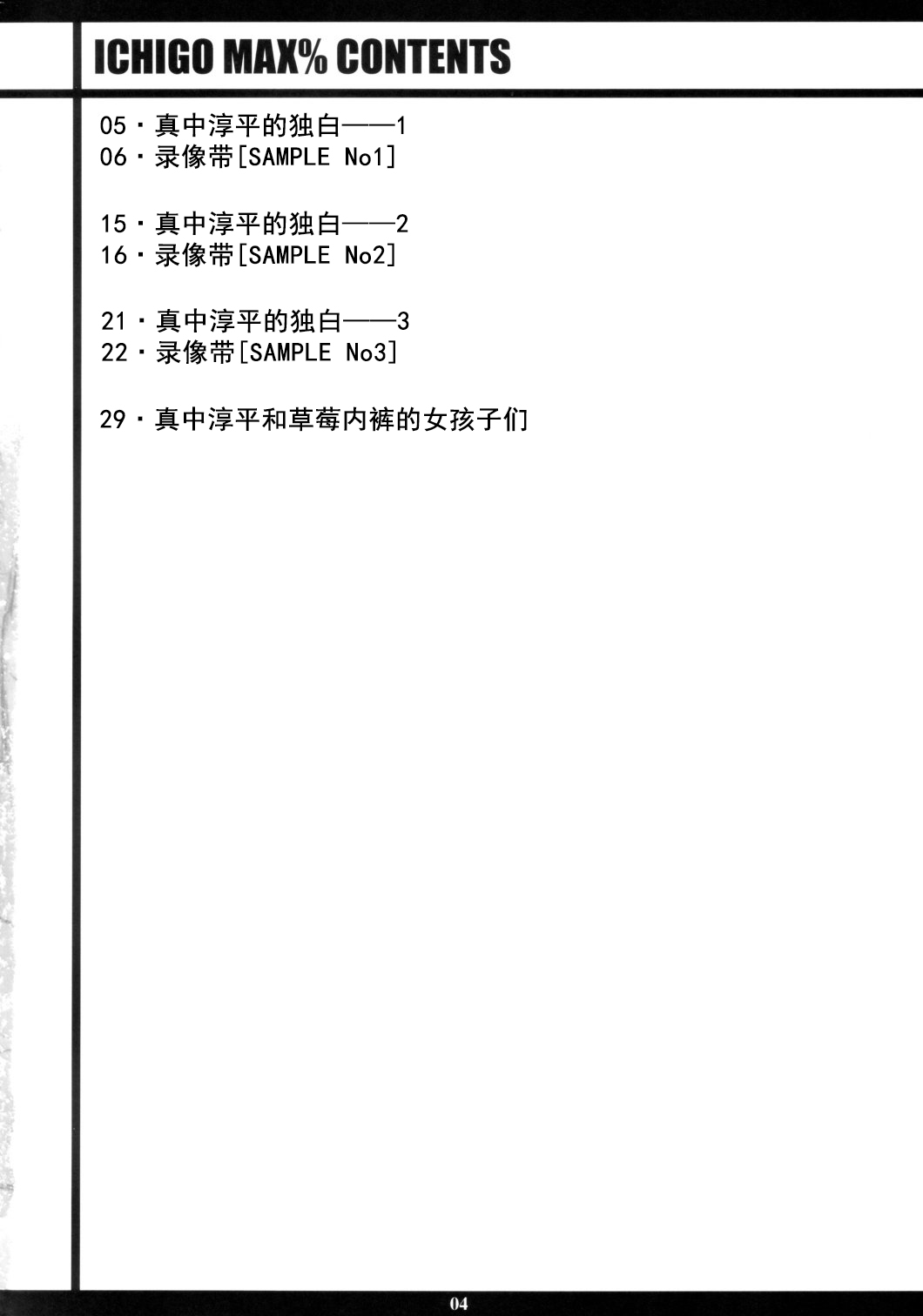 Ichigo MAX% page 3 full