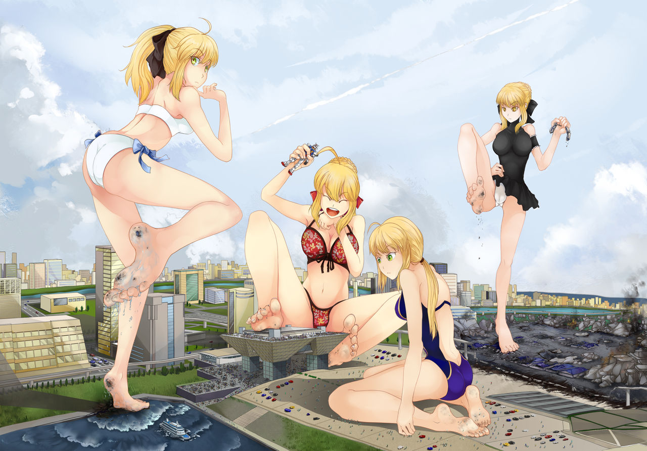 Congregation! Contents of the giant girl page 4 full