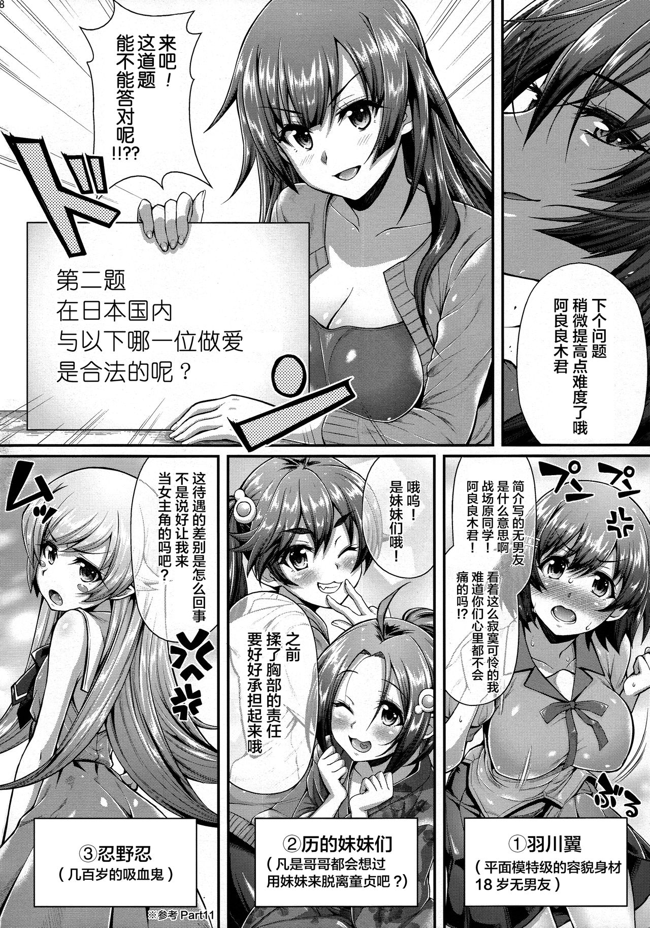 Pachimonogatari Part 12: Koyomi Reform page 9 full