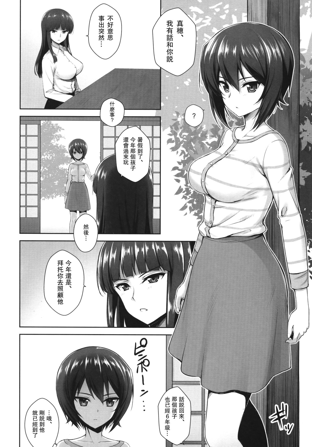 Nishizumi Maho no Suimin Kansatsu page 4 full