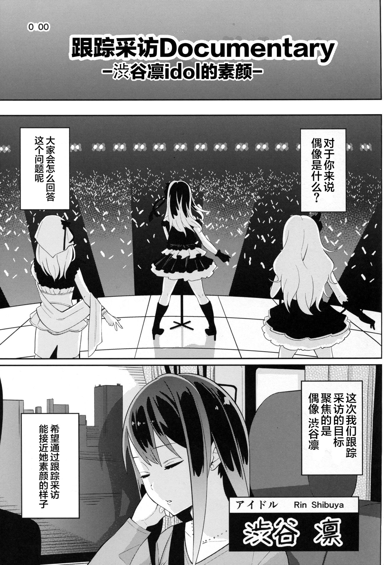 Micchaku Shuzai Document Shibuya Rin Idol no Sugao page 3 full