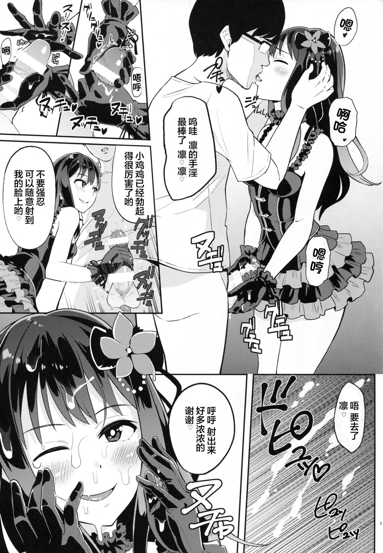 Micchaku Shuzai Document Shibuya Rin Idol no Sugao page 9 full