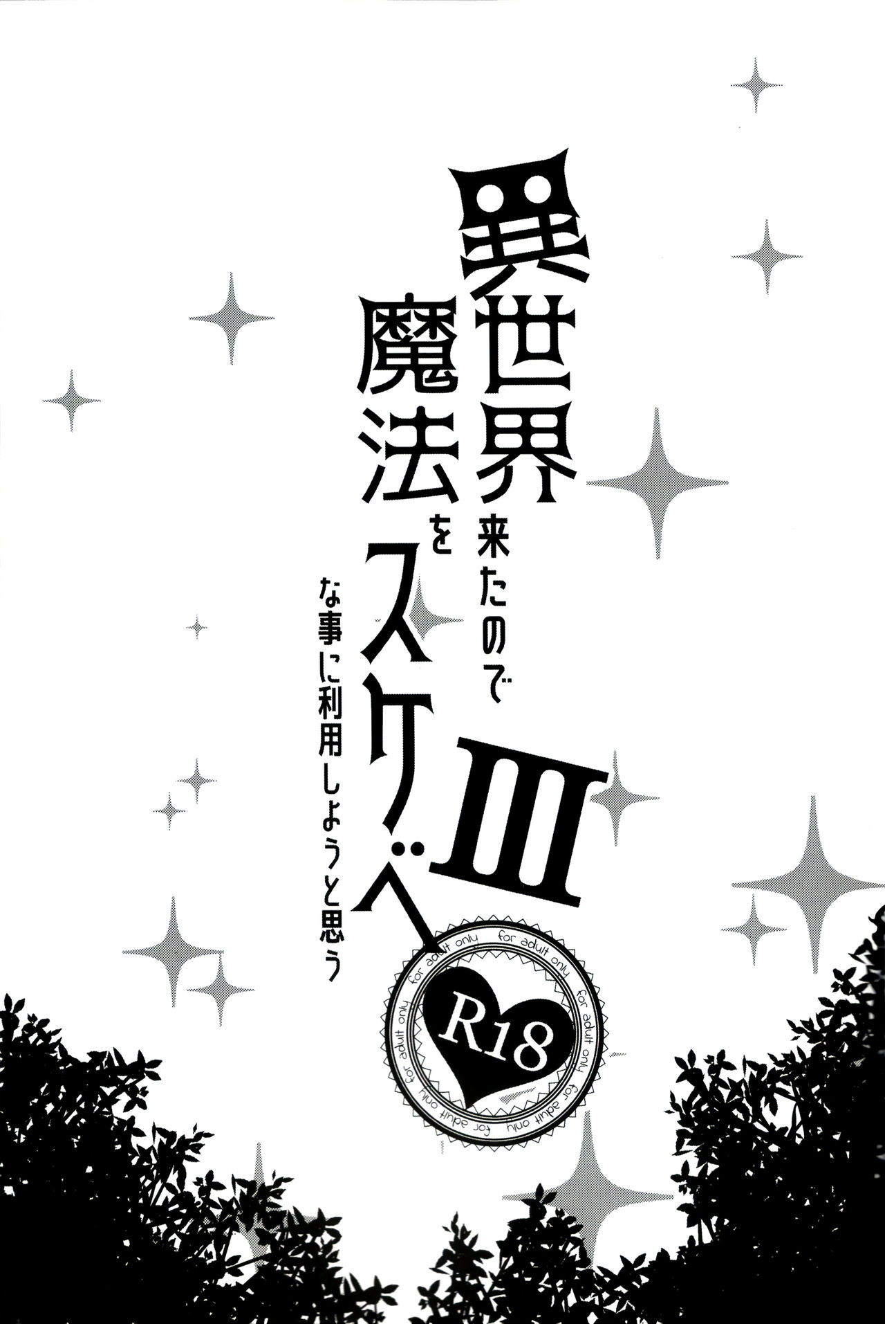 Isekai Kita no de Mahou o Sukebe na Koto ni Riyou Shiyou to Omou III page 3 full