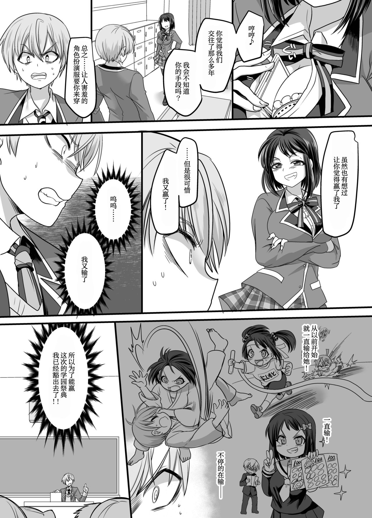 Kanojo no Cosplay ~Chijyoku no Nyotaika Choukyou!!~ page 3 full