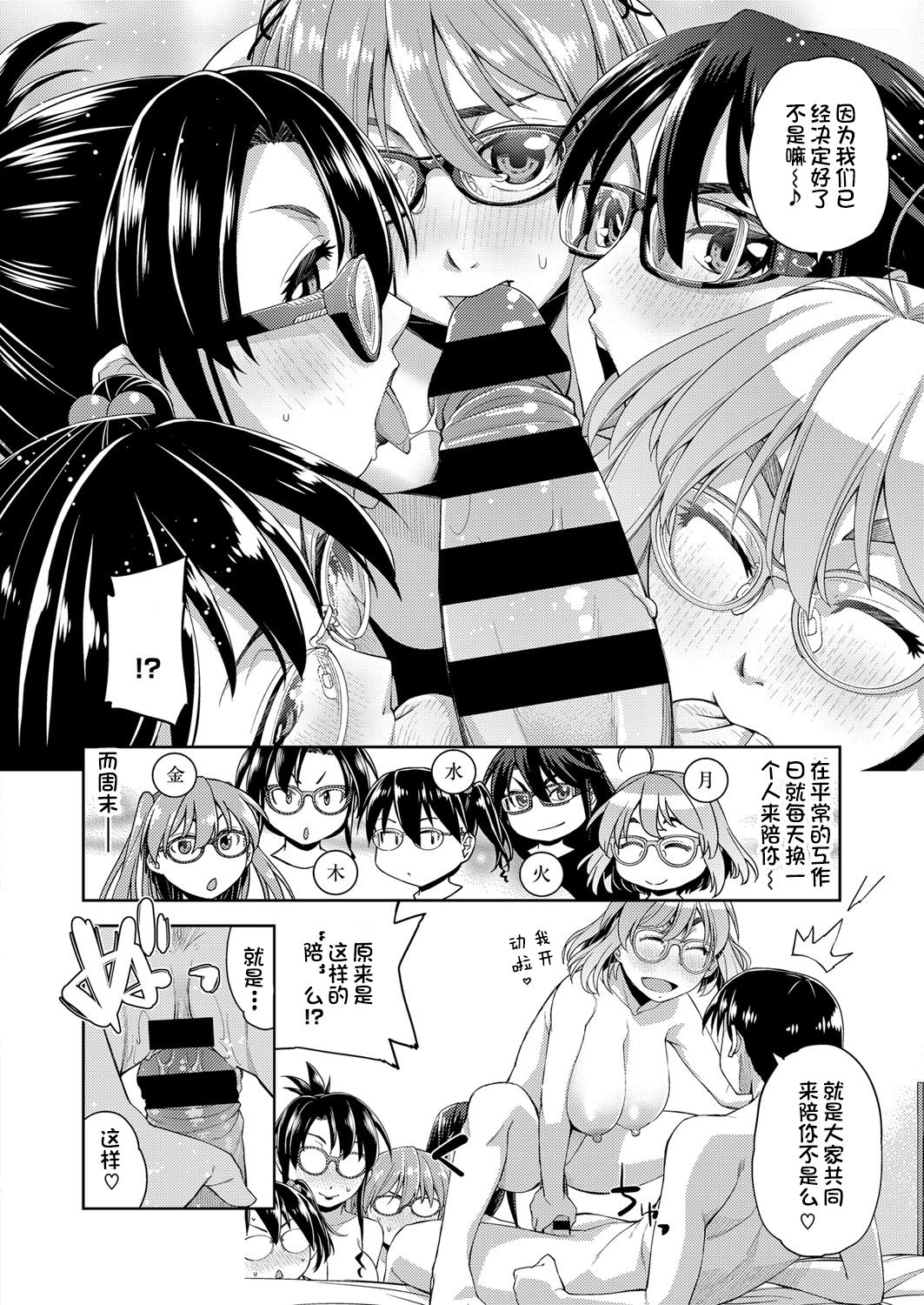 Kimi no Megane wa 10-man Volt Harem Party page 3 full