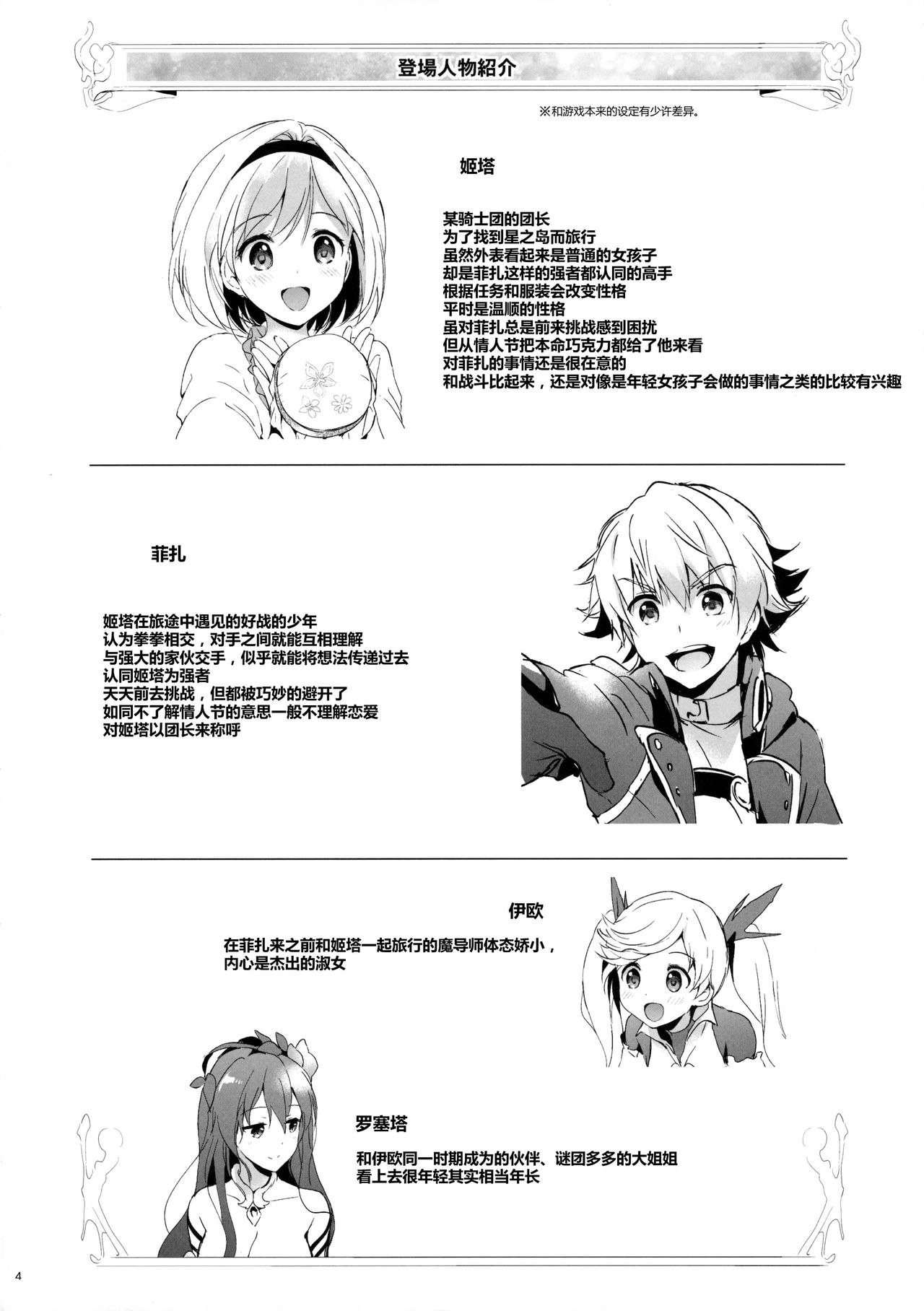 Djeeta-chan no Renai Battle na Hibi page 5 full