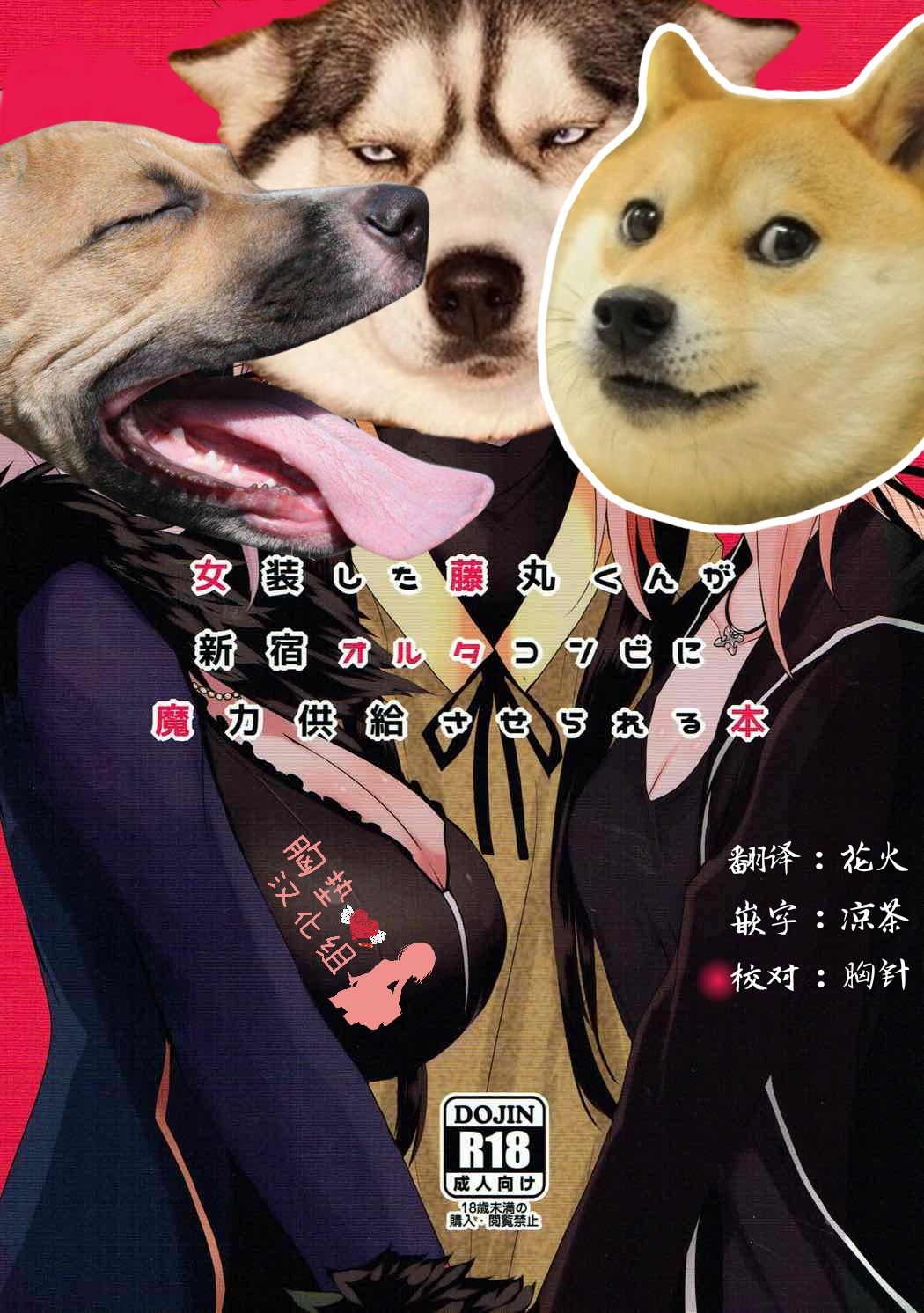 Josou Shita Fujimaru-kun ga Shinjuku Alter Combi ni Maryoku Kyoukyuu Saserareru Hon page 2 full