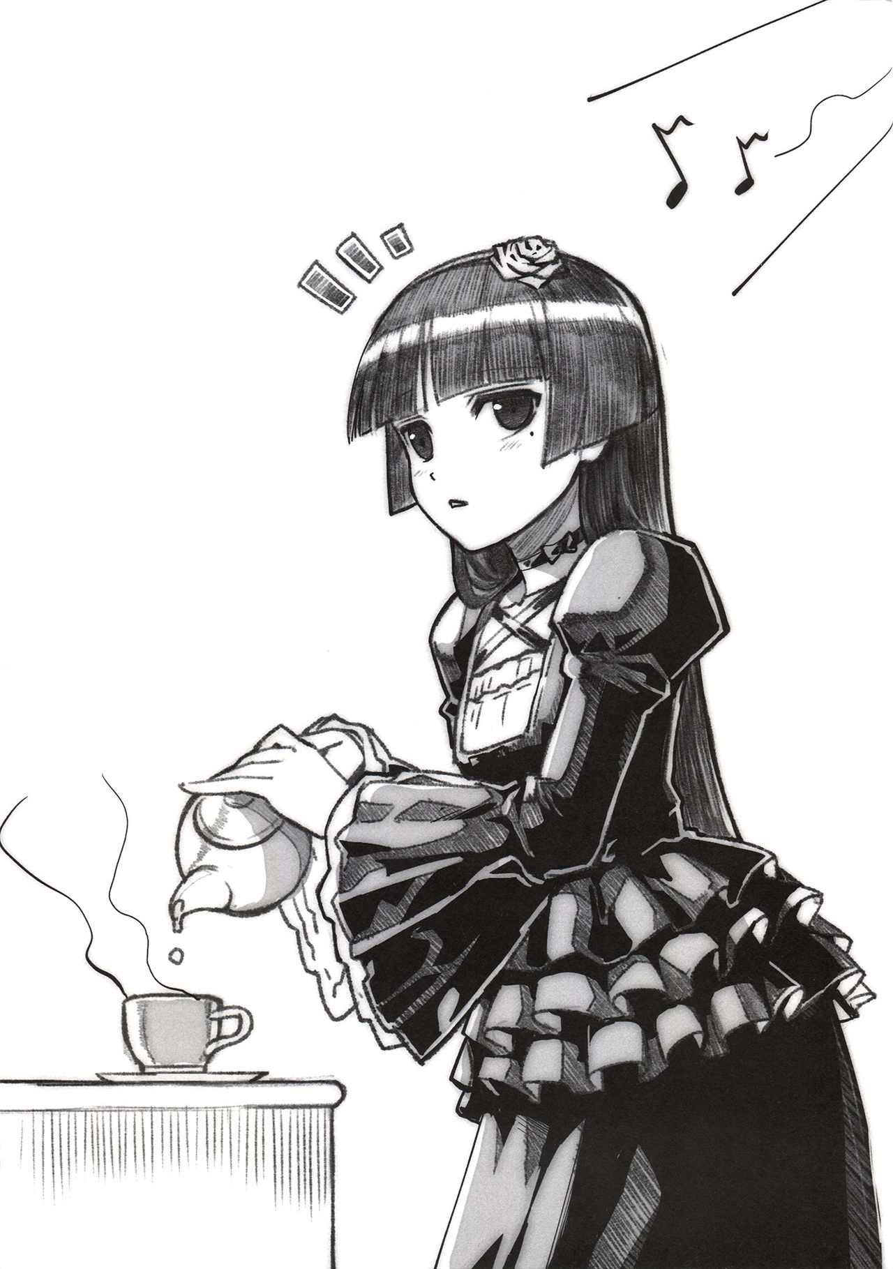 Juunengo Kuroneko Rakugaki Bon page 2 full