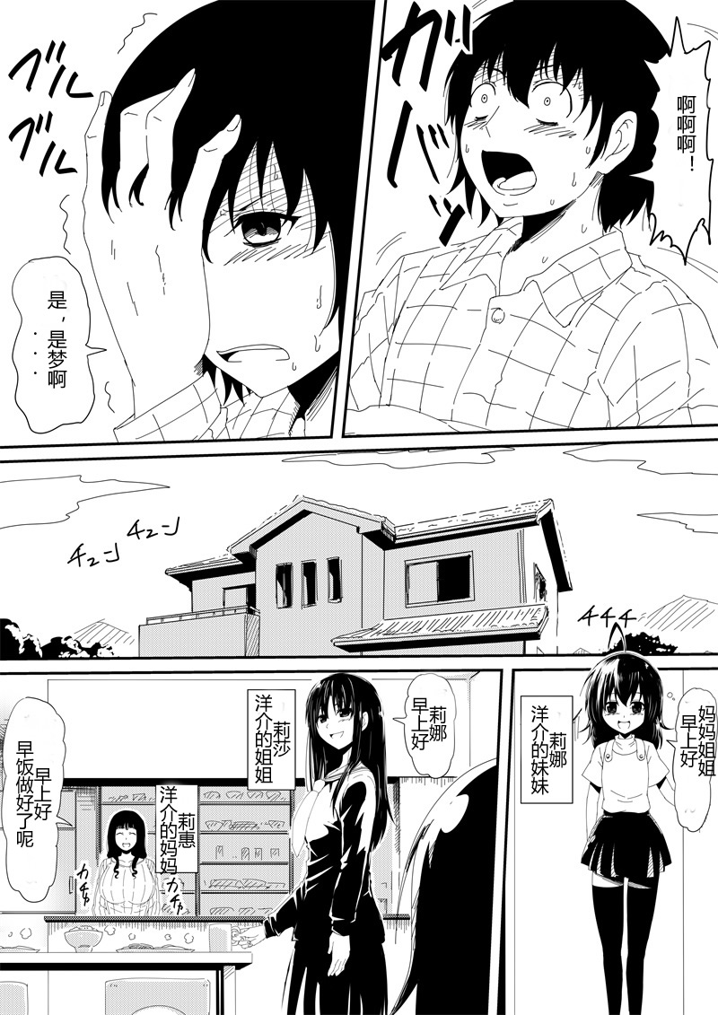 Kami no Chinko o Motsu Shounen ~Chinko ni Yuki Kuruu Haha to Shimai~ page 3 full