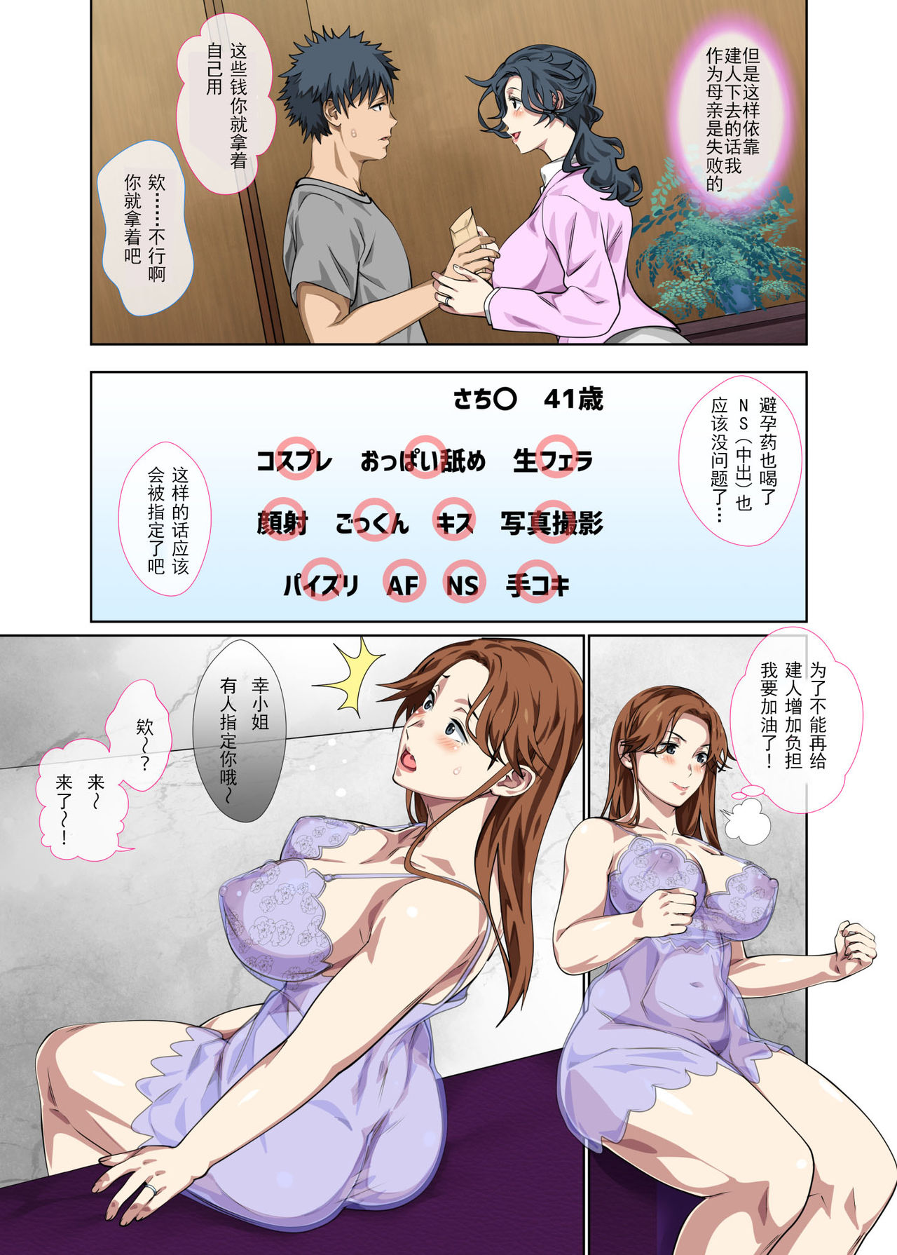 Jimidakedo Eroi Karada Shita Okaasan O Fuuzoku Ochi Sunzen De Sukutta Boshisoukan page 7 full