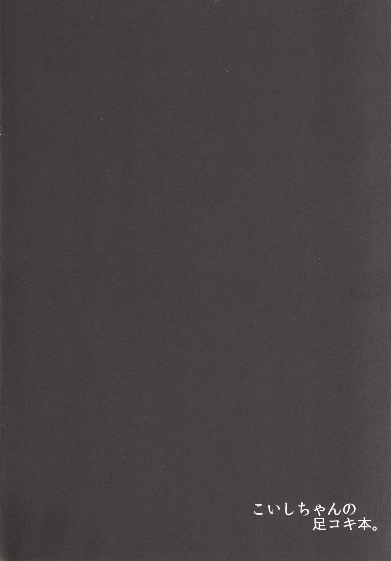 Koishi-chan no Ashikokibon. page 4 full