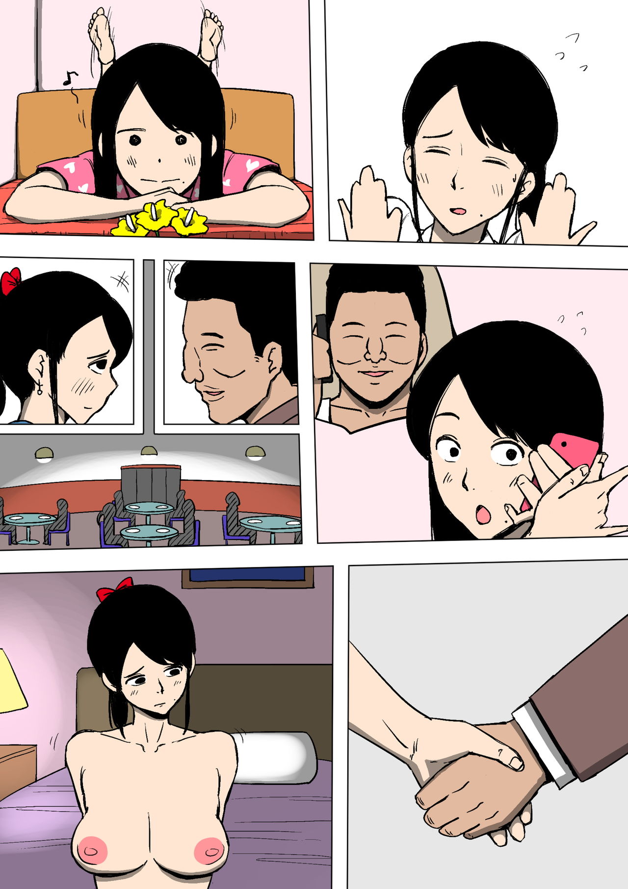 Josei Junsa ga Bouryokudan to Kousai Shite Ita page 5 full