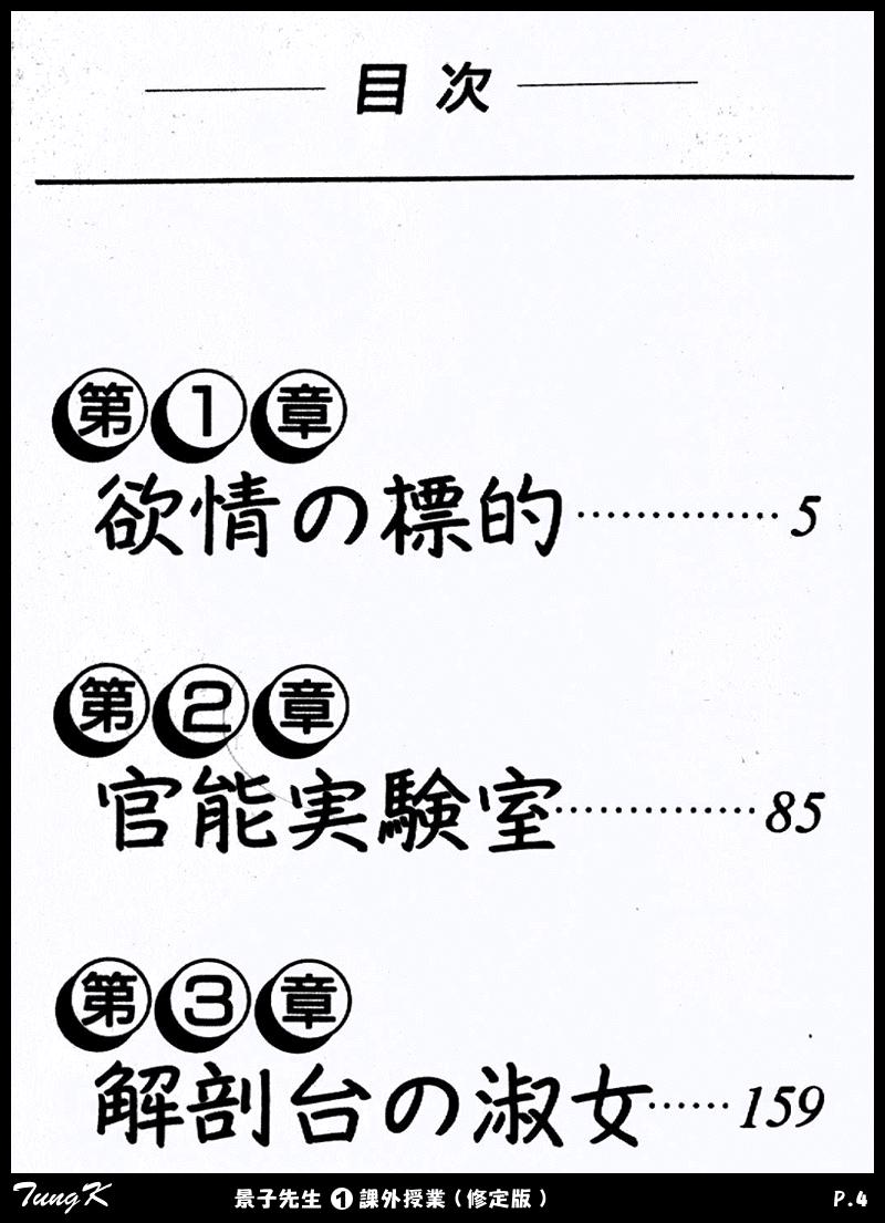 Keiko Sensei no Kagai Jugyou - Keiko Sensei Series 1 page 4 full
