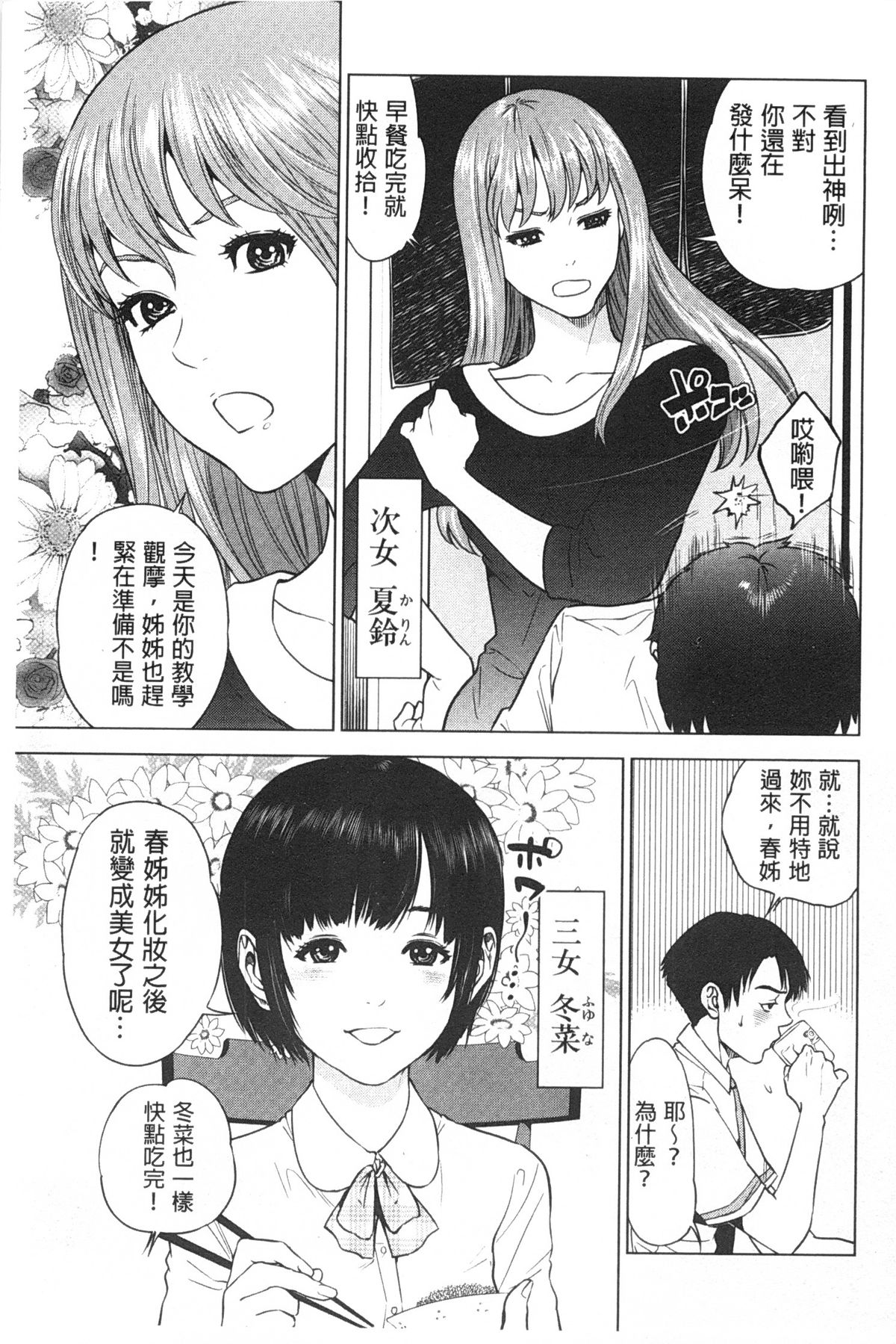 Boku-tachi no Kinki | 姊弟妹間的禁忌 page 8 full