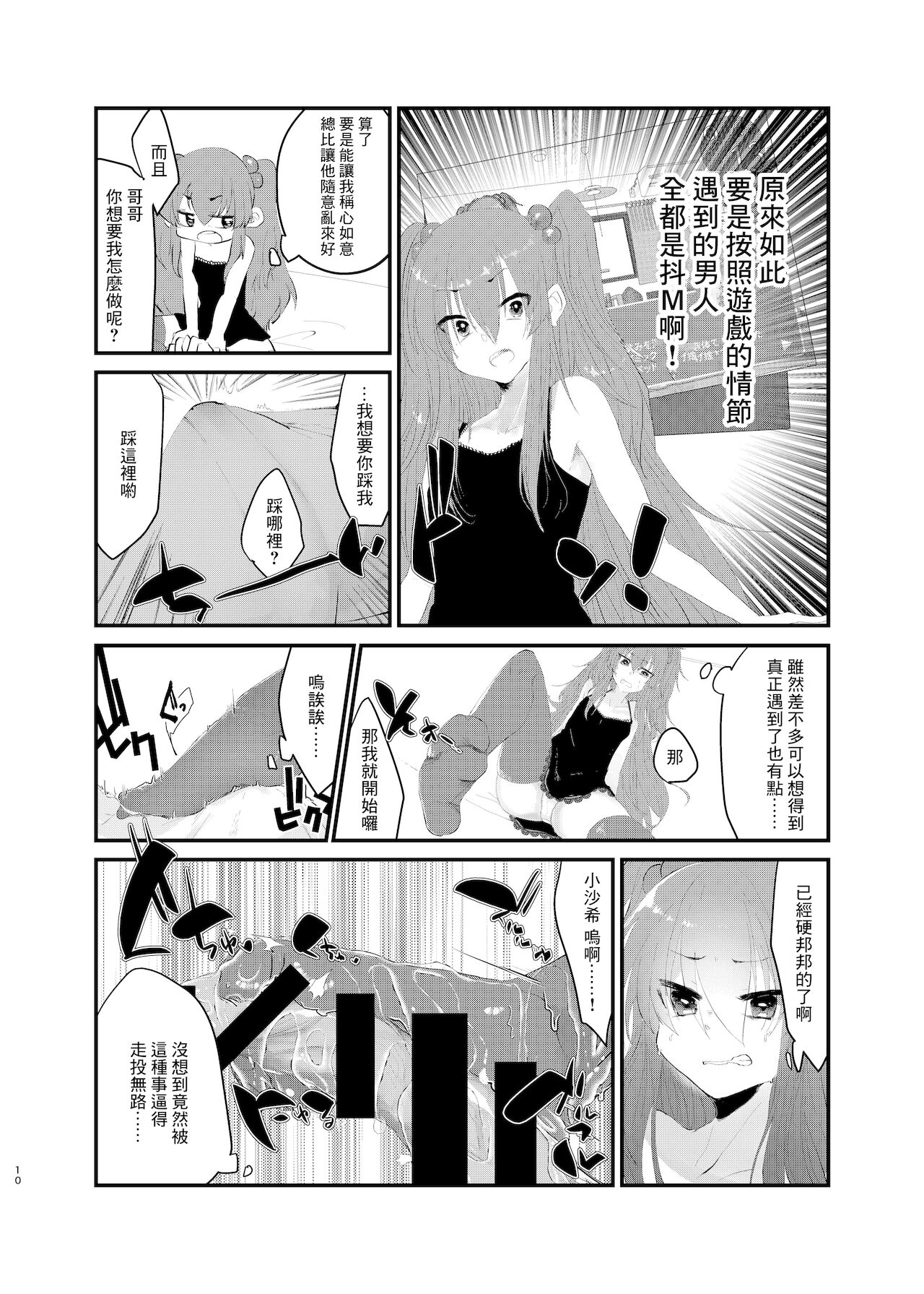 Mesugaki ni Maketakunai, to Omotteitara Mesugaki ni Natte Shimatta Ken page 8 full