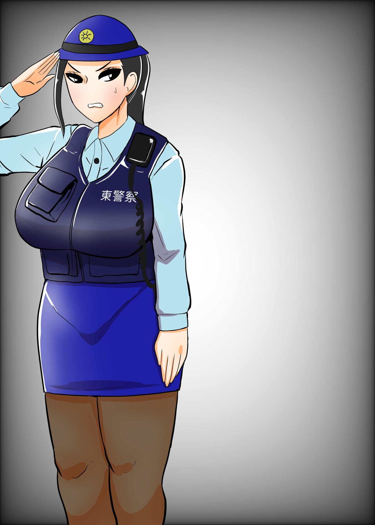 Fujin Keikan Sentouin "Ryouko" ~Aru Oushuuhin DVD no Kiroku~ | 女警战斗员『凉子』~某被没收DVD的记录~ page 4 full